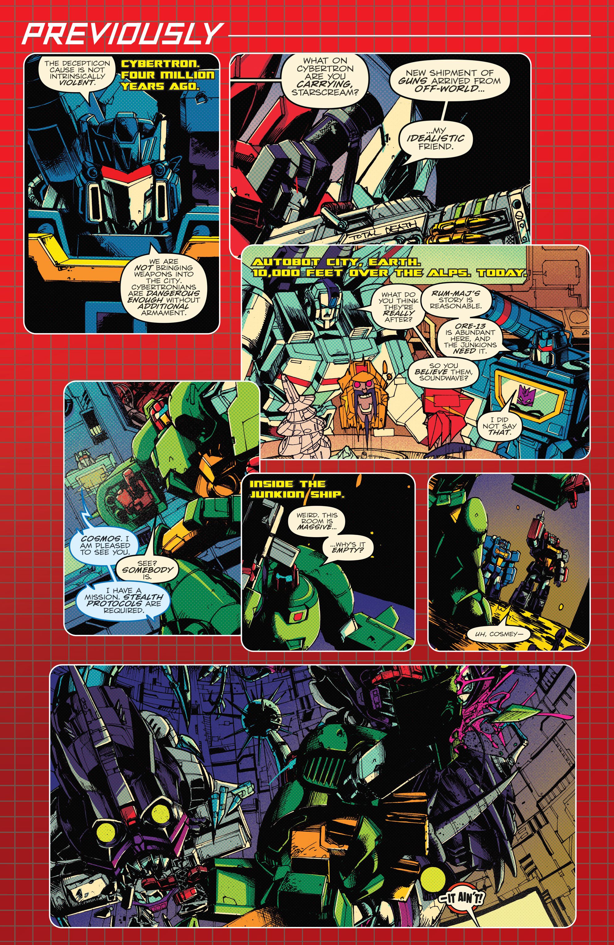 Read online Optimus Prime comic -  Issue #4 - 3