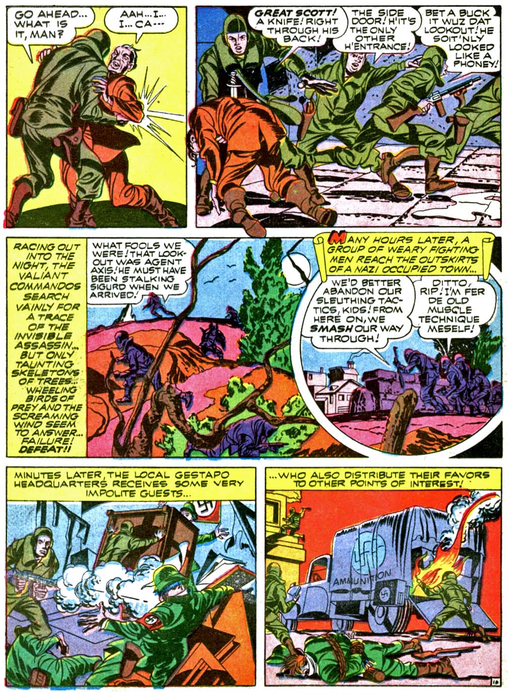 Read online Boy Commandos comic -  Issue #1 - 40