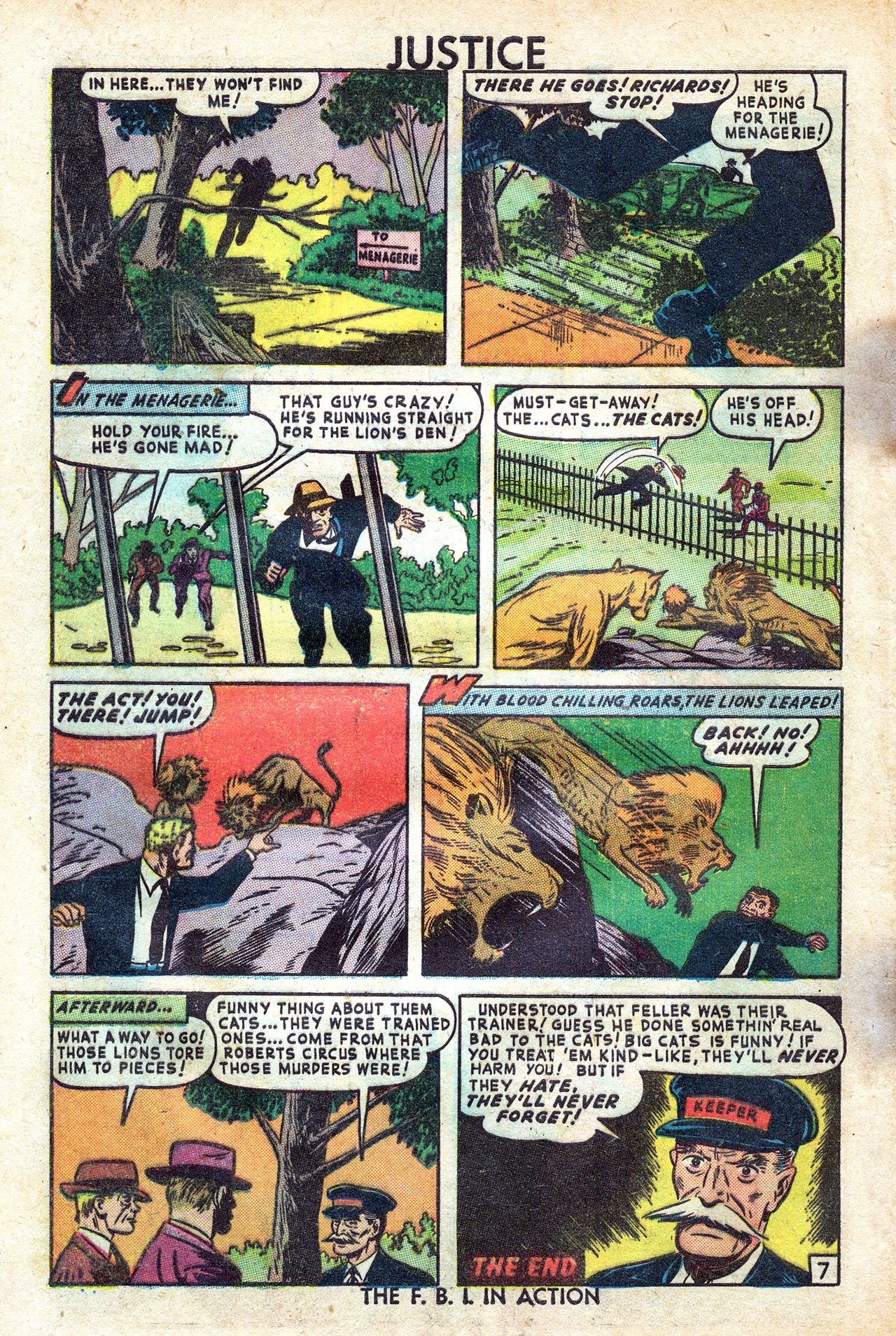 Read online Justice Comics (1947) comic -  Issue #2 - 42