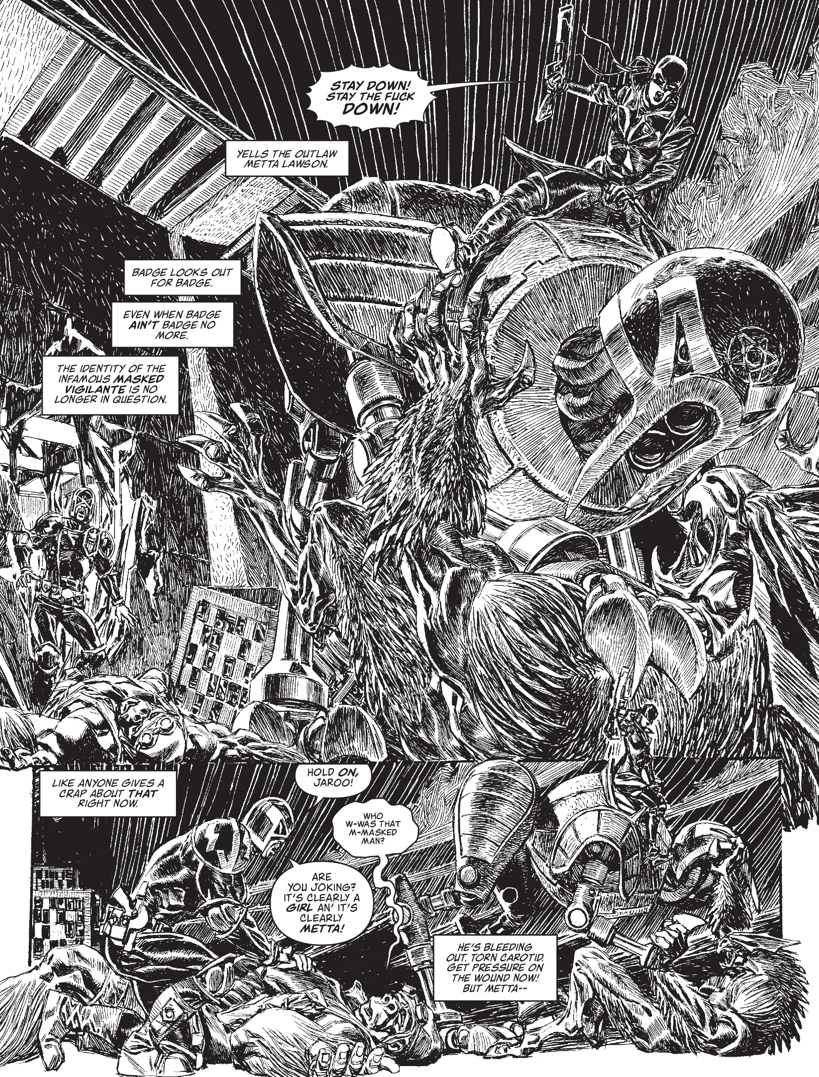 Read online Judge Dredd Megazine (Vol. 5) comic -  Issue #447 - 34