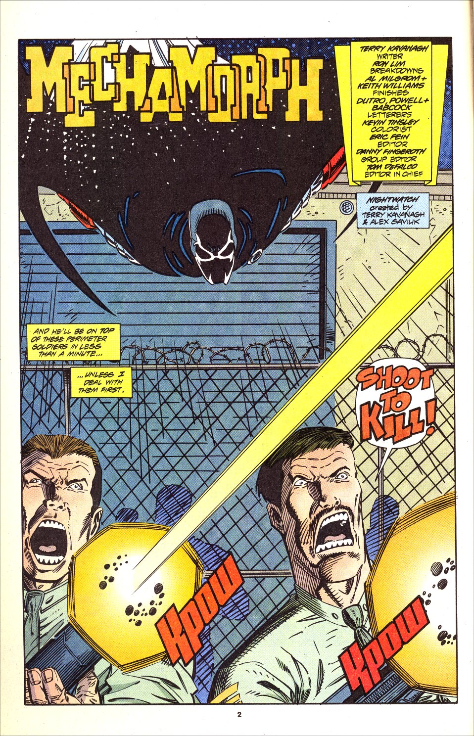 Read online Nightwatch comic -  Issue #3 - 3