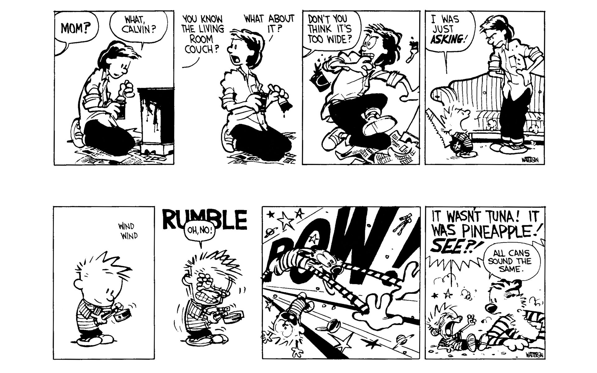 Read online Calvin and Hobbes comic -  Issue #4 - 95
