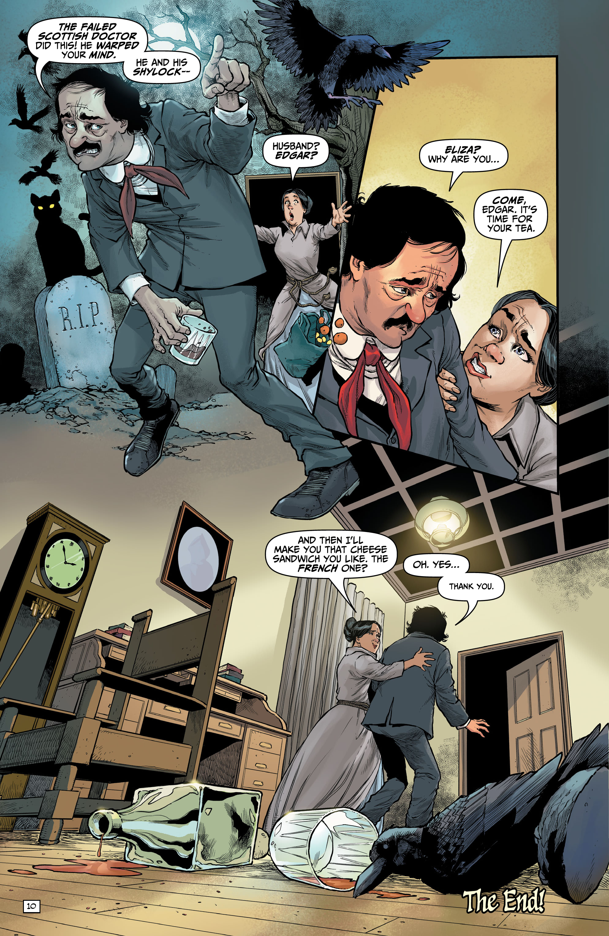 Read online Edgar Allan Poe's Snifter of Blood comic -  Issue #3 - 12