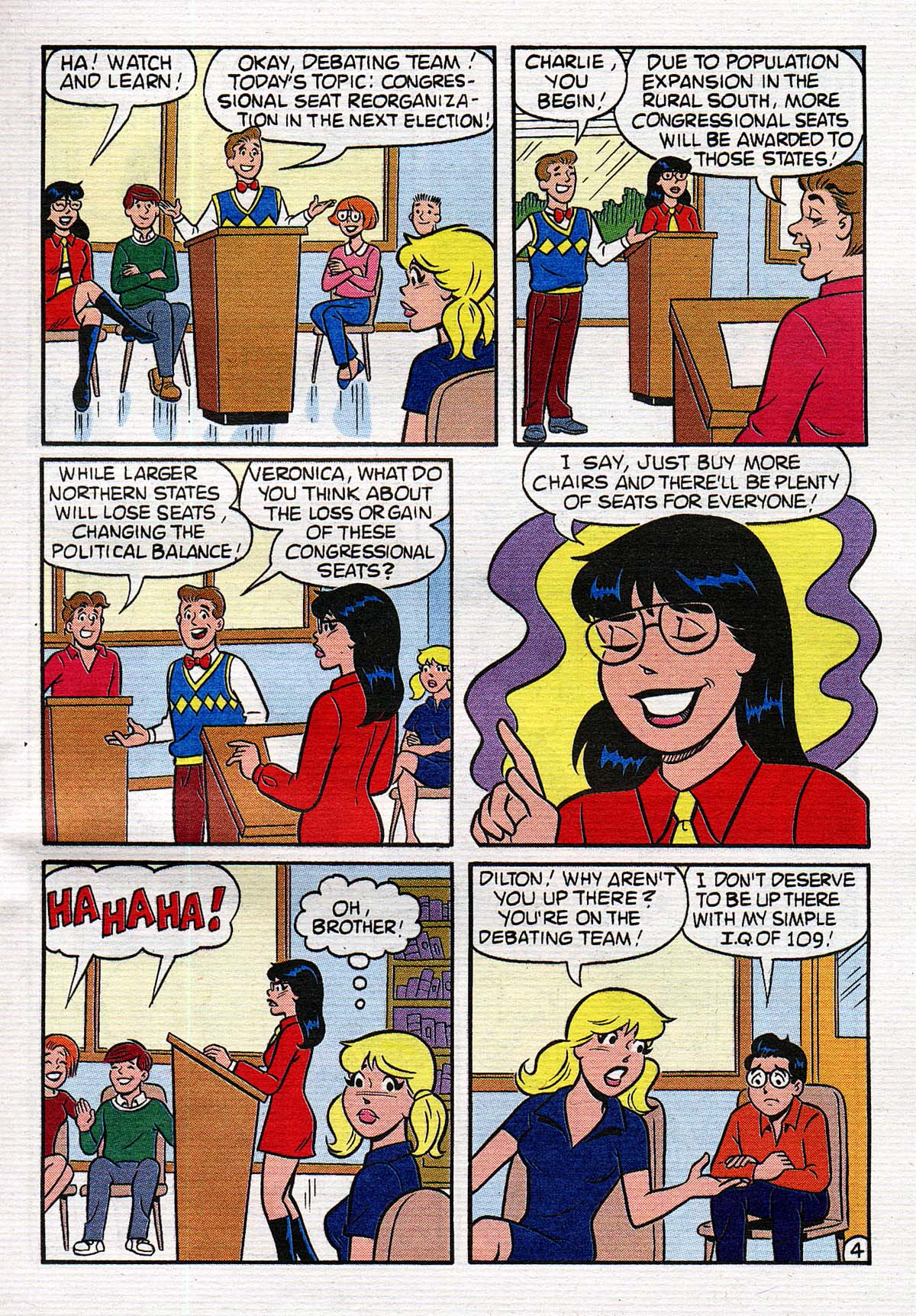 Read online Betty and Veronica Digest Magazine comic -  Issue #151 - 44