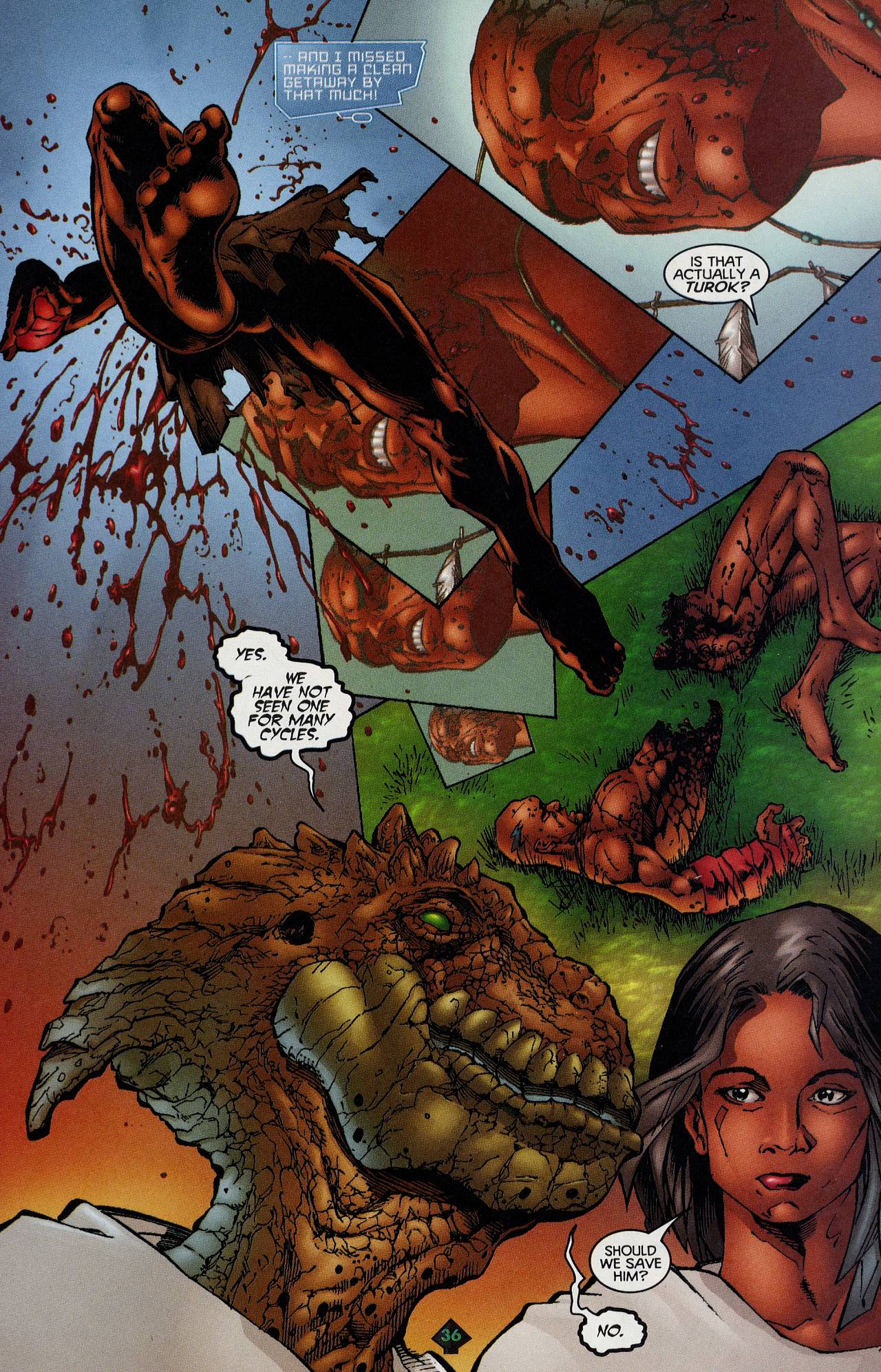 Read online Turok: Tales of the Lost Land comic -  Issue # Full - 33