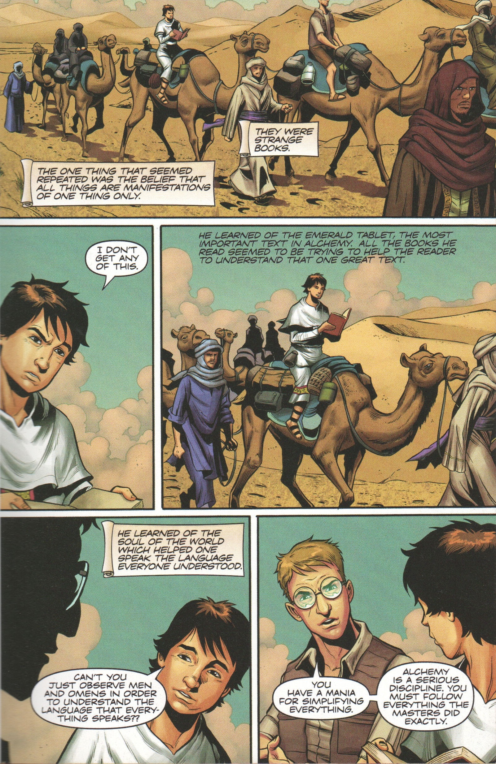Read online The Alchemist: A Graphic Novel comic -  Issue # TPB (Part 2) - 25