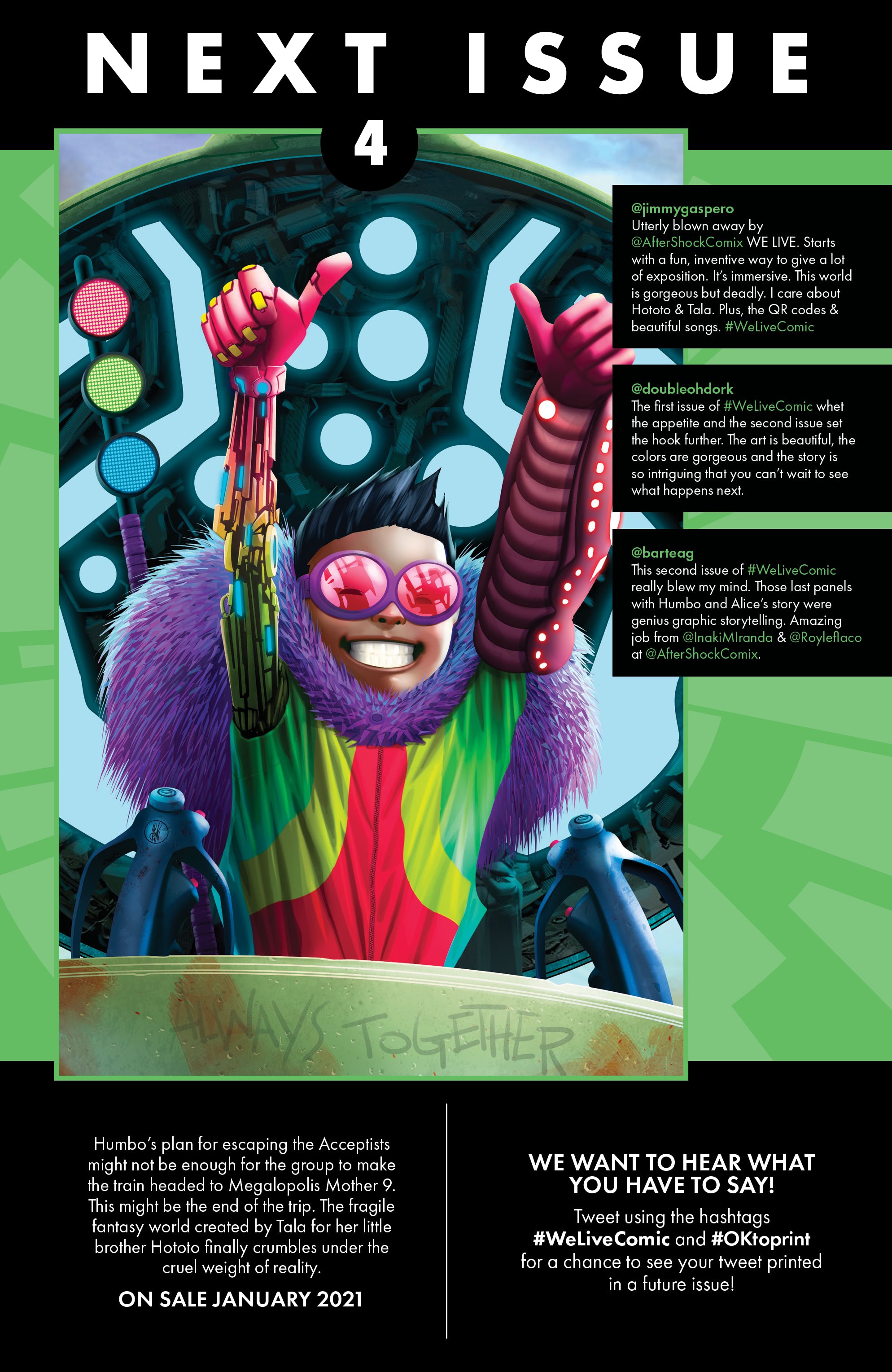 Read online We Live comic -  Issue #3 - 24