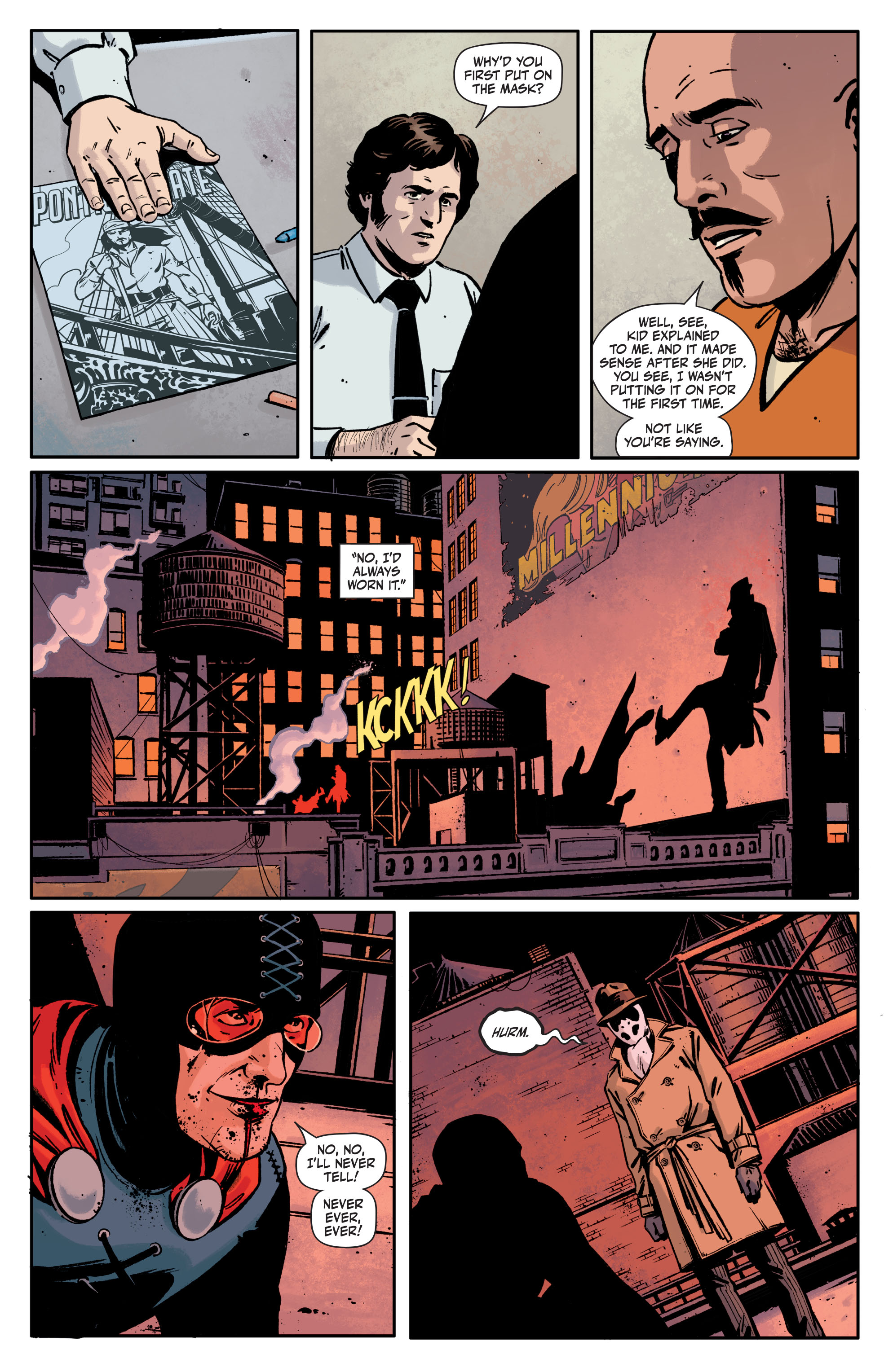 Read online Rorschach comic -  Issue #4 - 17