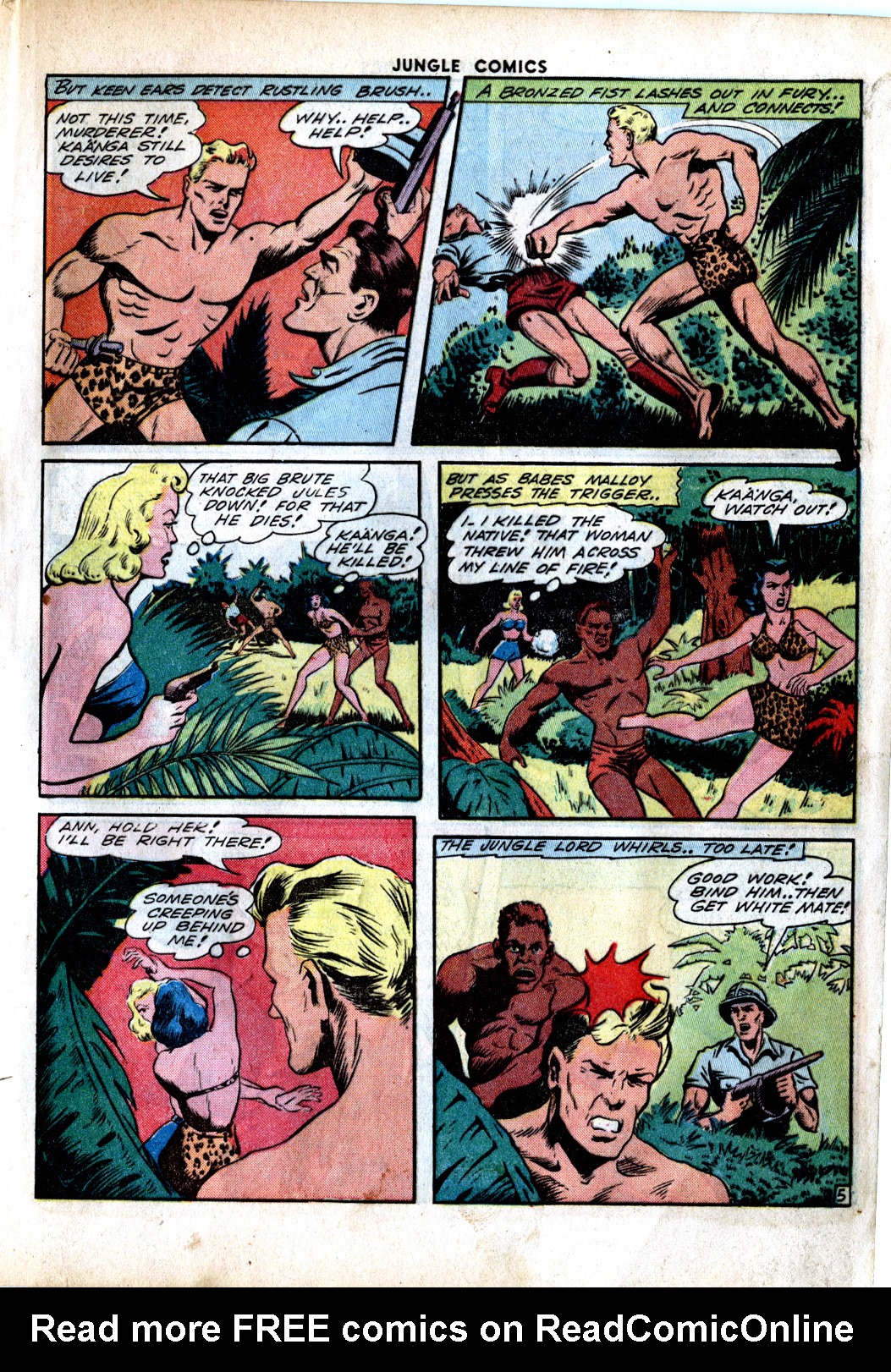 Read online Jungle Comics comic -  Issue #49 - 7