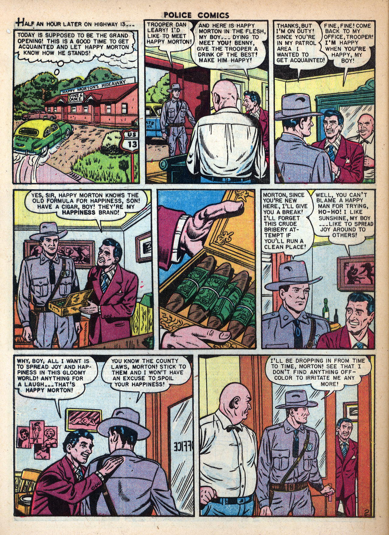 Read online Police Comics comic -  Issue #104 - 44