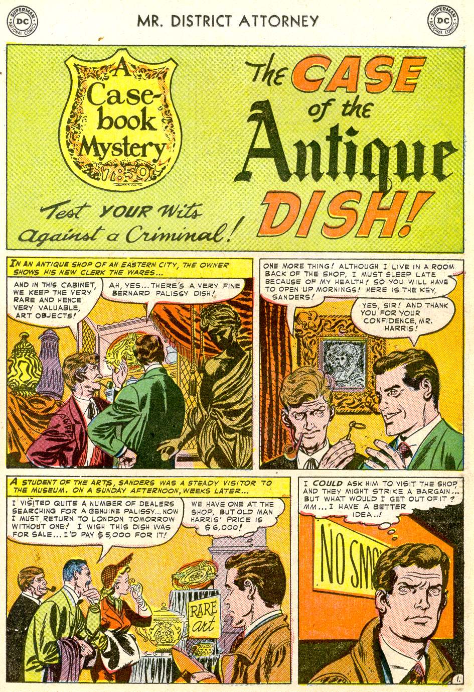 Read online Mr. District Attorney comic -  Issue #31 - 23