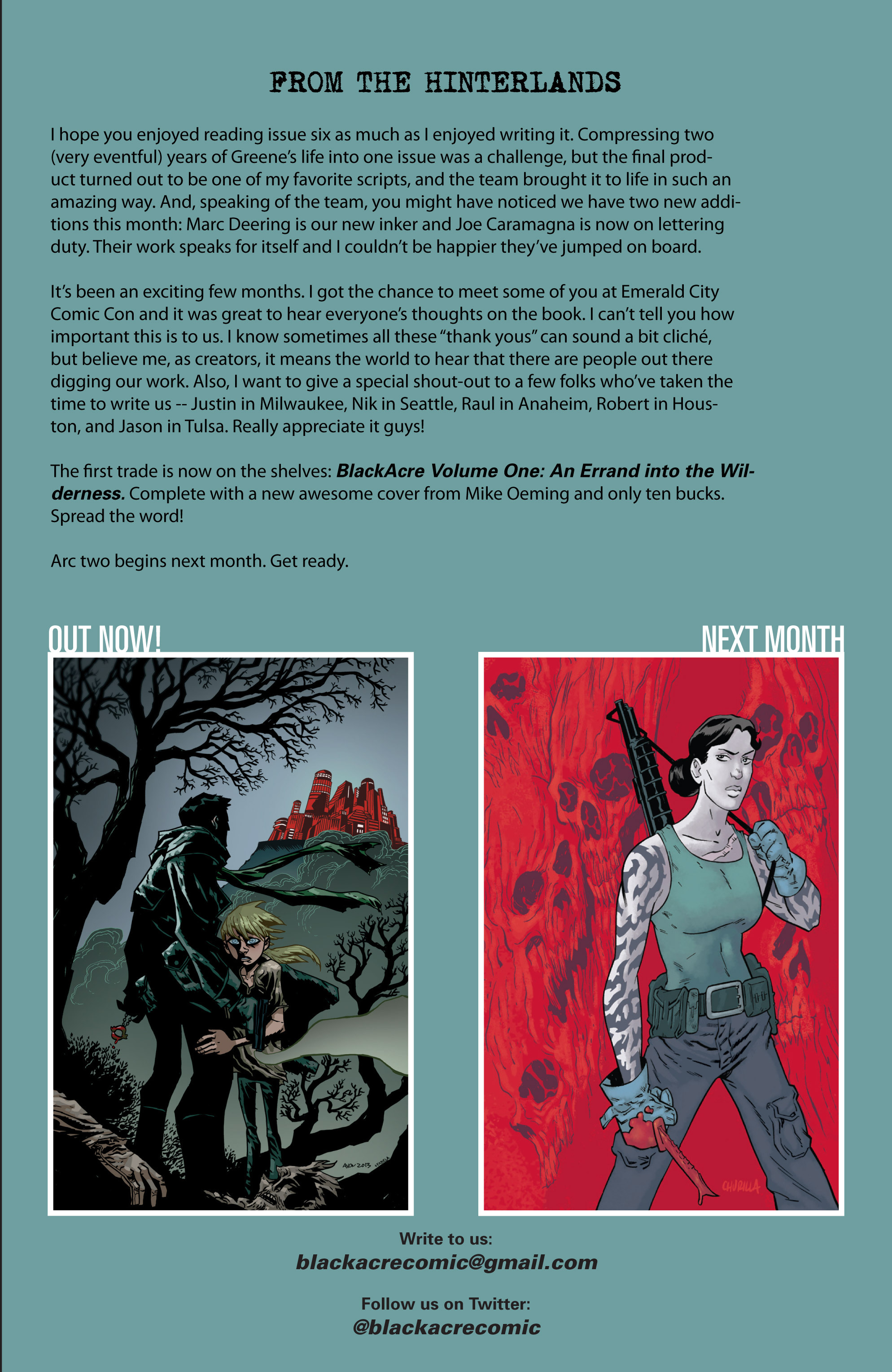 Read online BlackAcre comic -  Issue #6 - 27