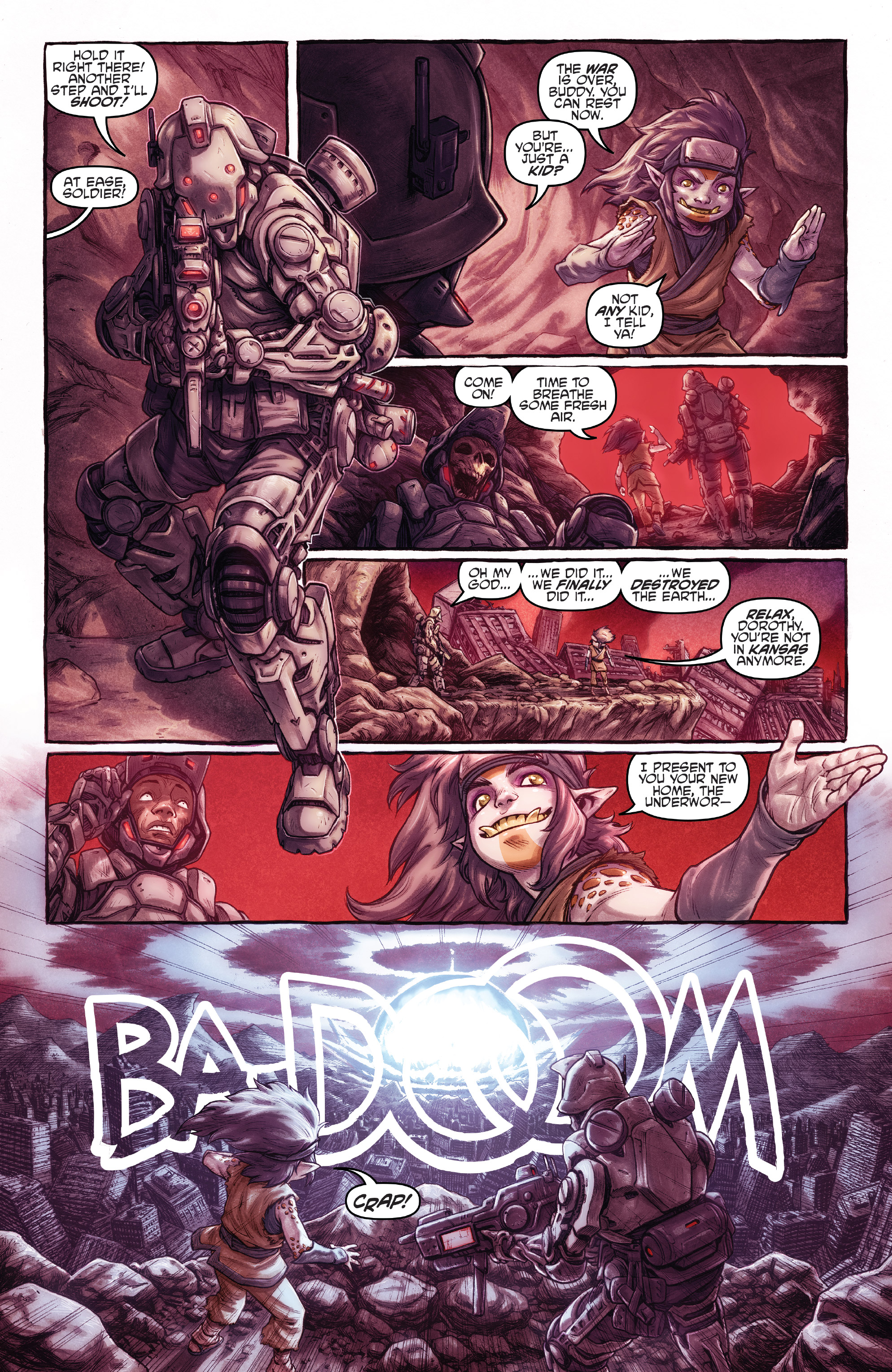 Read online Teenage Mutant Ninja Turtles: Shredder in Hell comic -  Issue #5 - 3