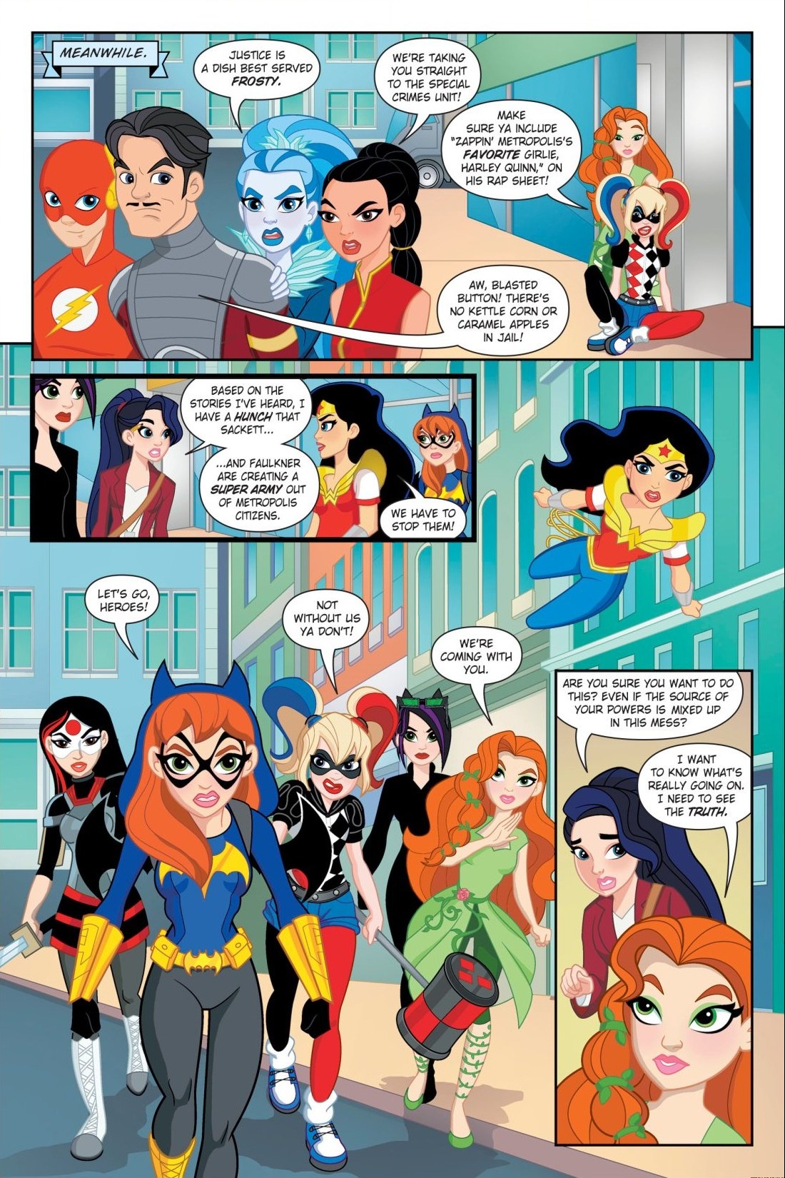Read online DC Super Hero Girls: Date With Disaster comic -  Issue # TPB - 108