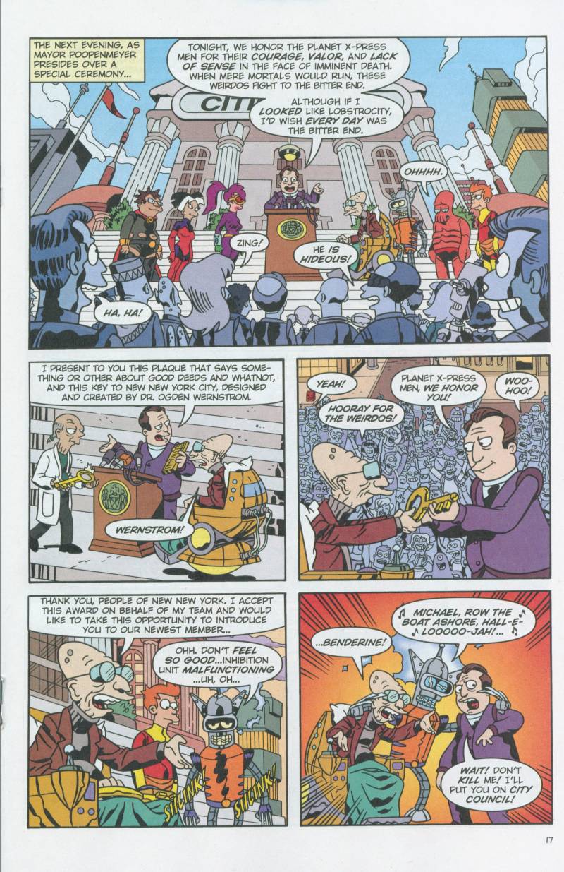 Read online Futurama Comics comic -  Issue #8 - 18