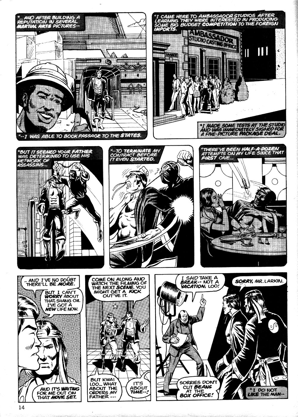 Read online The Deadly Hands of Kung Fu comic -  Issue #5 - 14