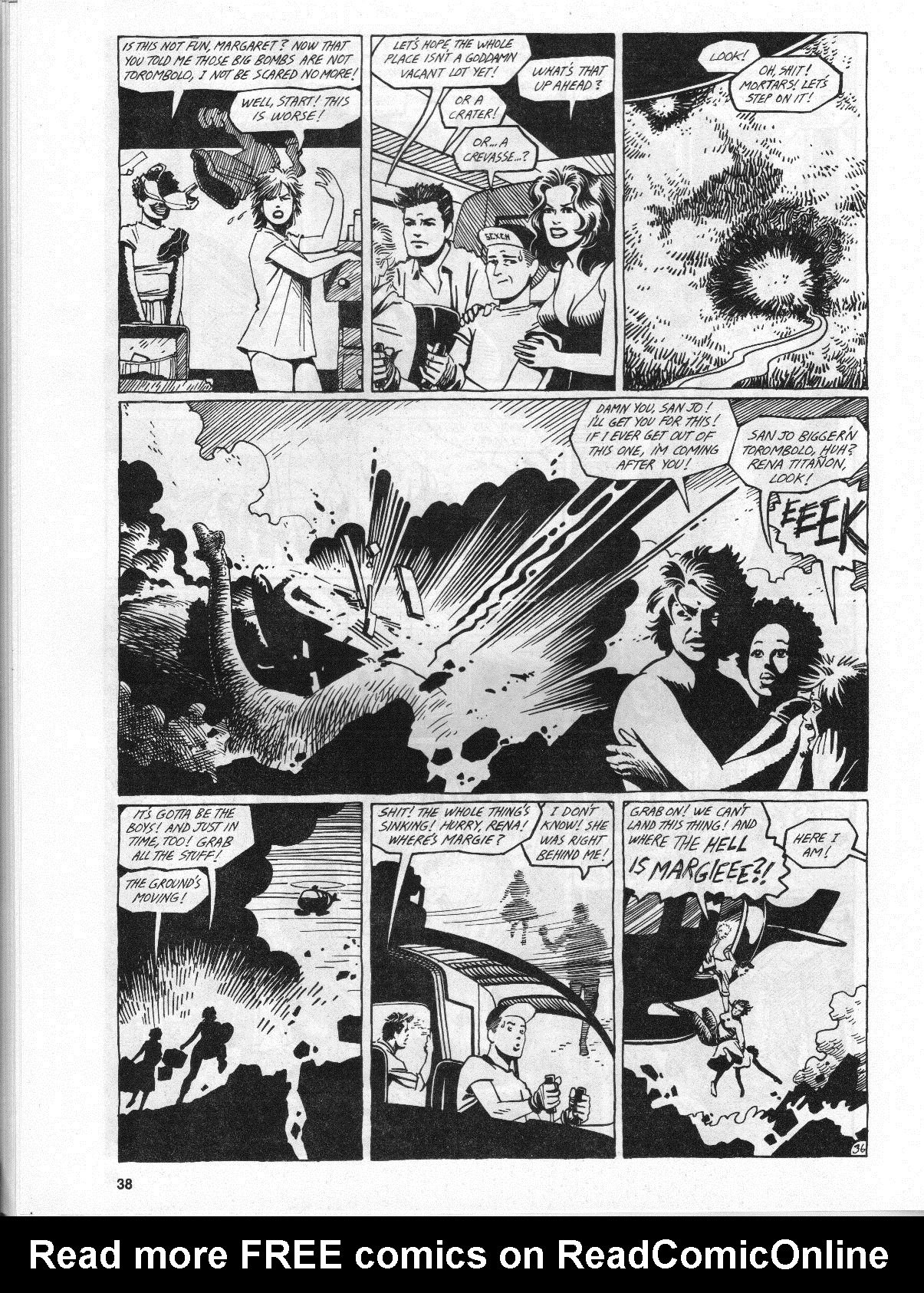 Read online Love and Rockets (1982) comic -  Issue #2 - 38