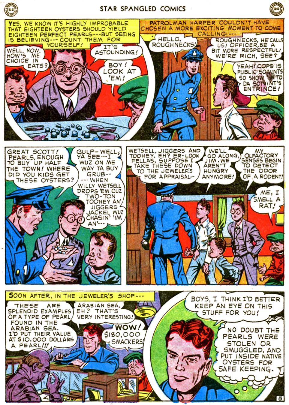 Read online Star Spangled Comics comic -  Issue #56 - 7