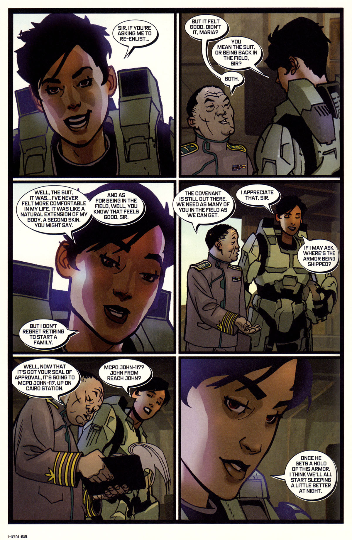 Read online Halo Graphic Novel comic -  Issue # TPB - 69