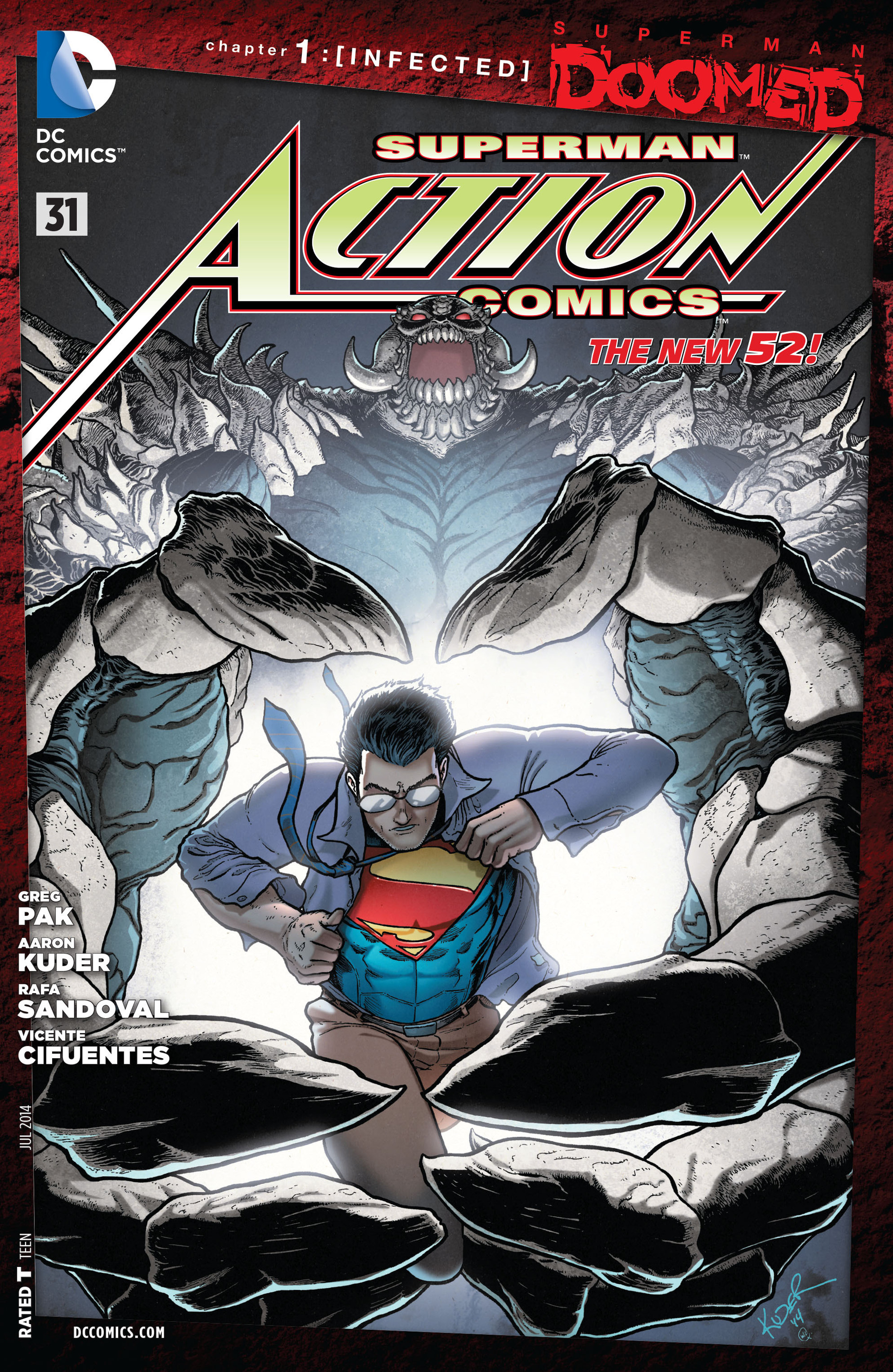 Read online Action Comics (2011) comic -  Issue #31 - 1