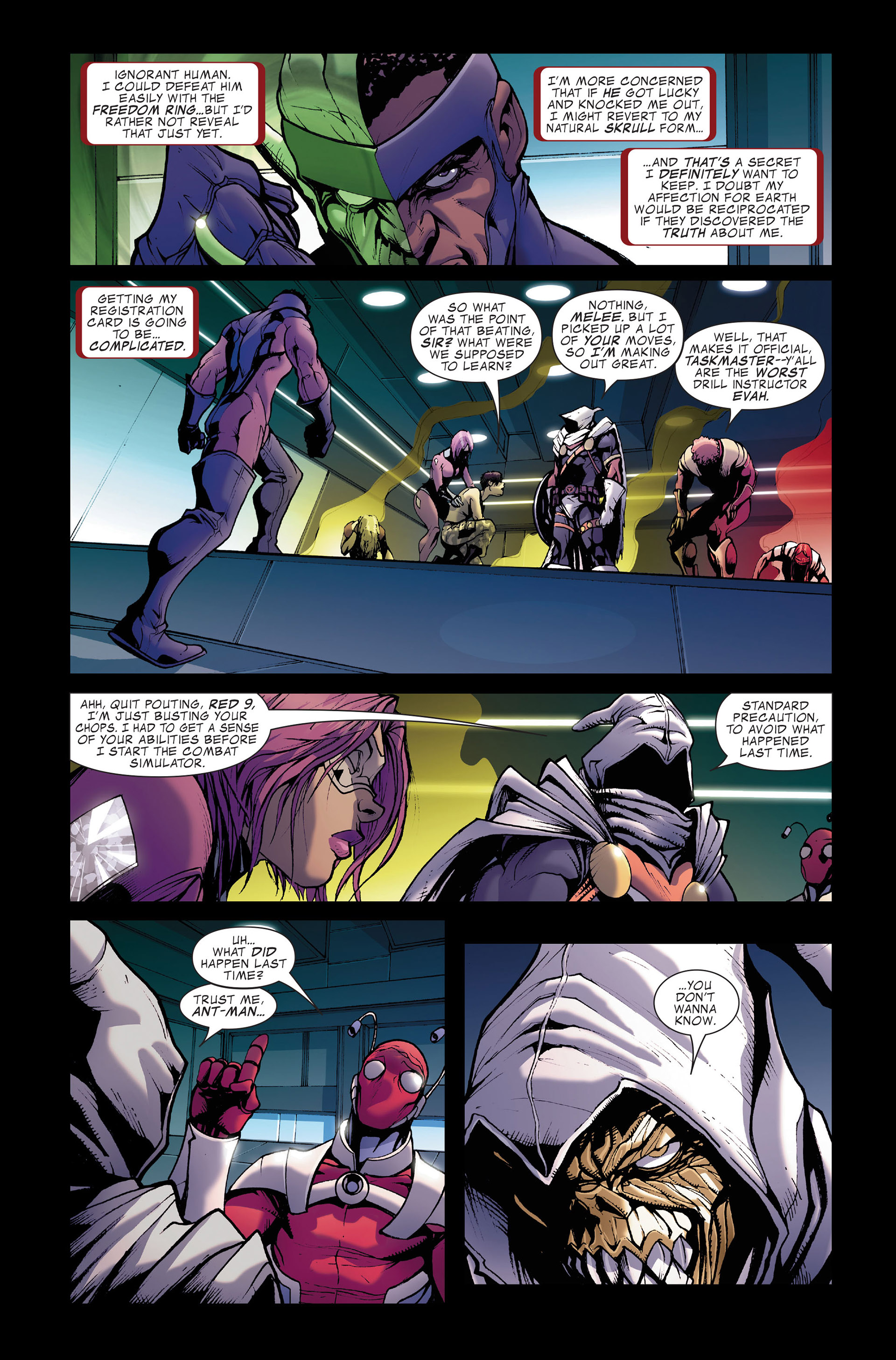 Read online Avengers: The Initiative comic -  Issue #9 - 5