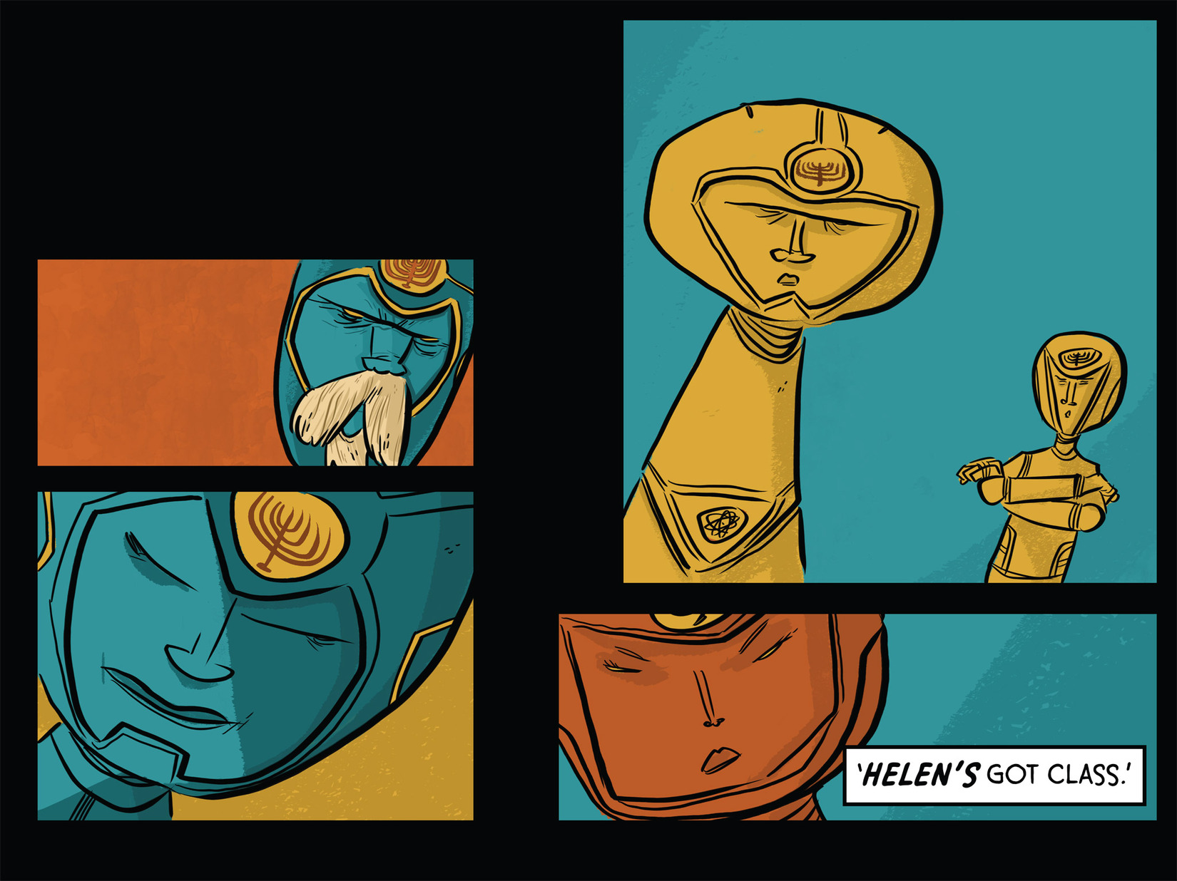 Read online The Motorcycle Samurai: The All-Star Hanukkah Special comic -  Issue # Full - 40