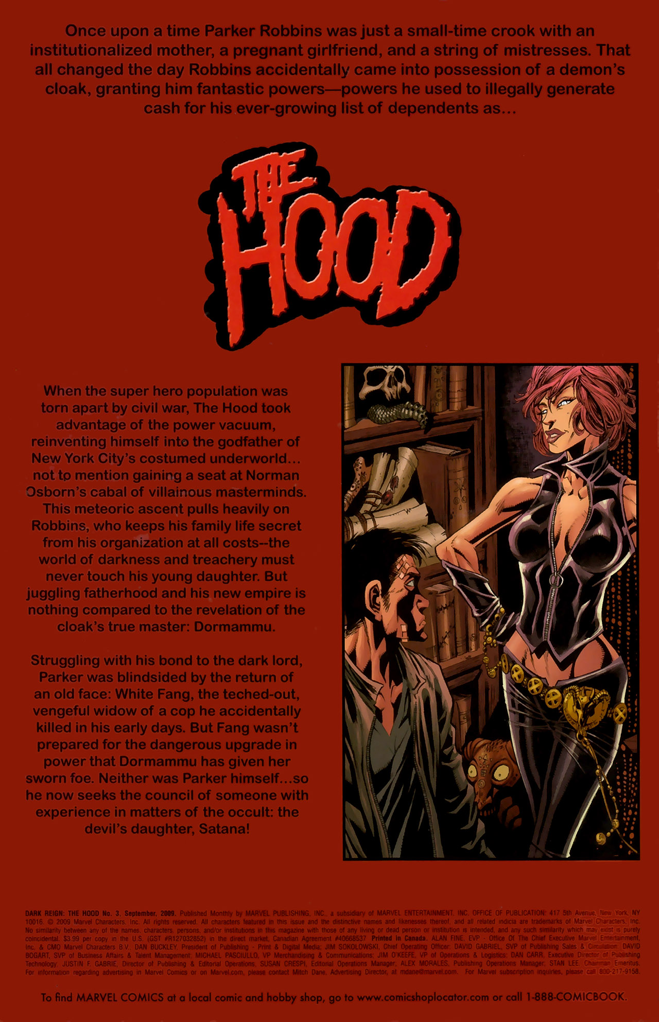 Read online Dark Reign: The Hood comic -  Issue #3 - 6