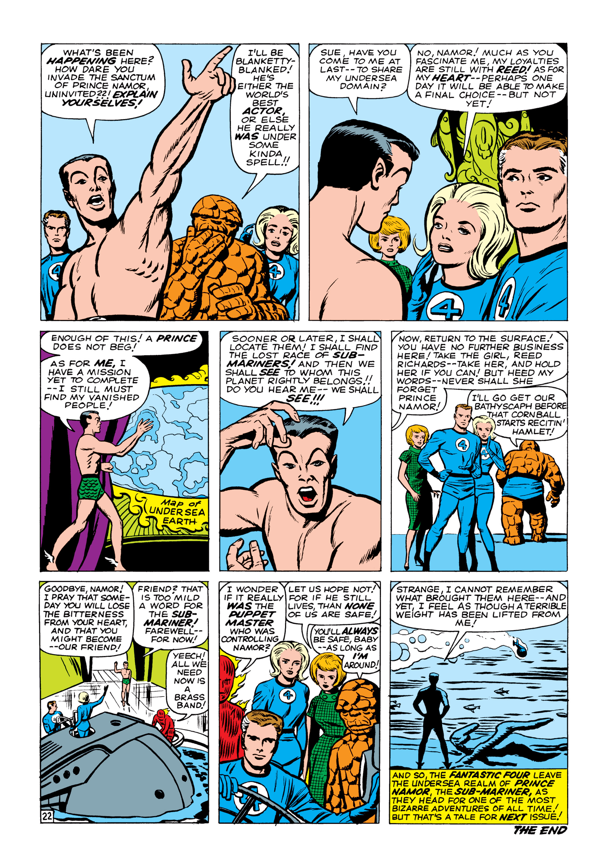 Read online Marvel Masterworks: The Fantastic Four comic -  Issue # TPB 2 (Part 1) - 99