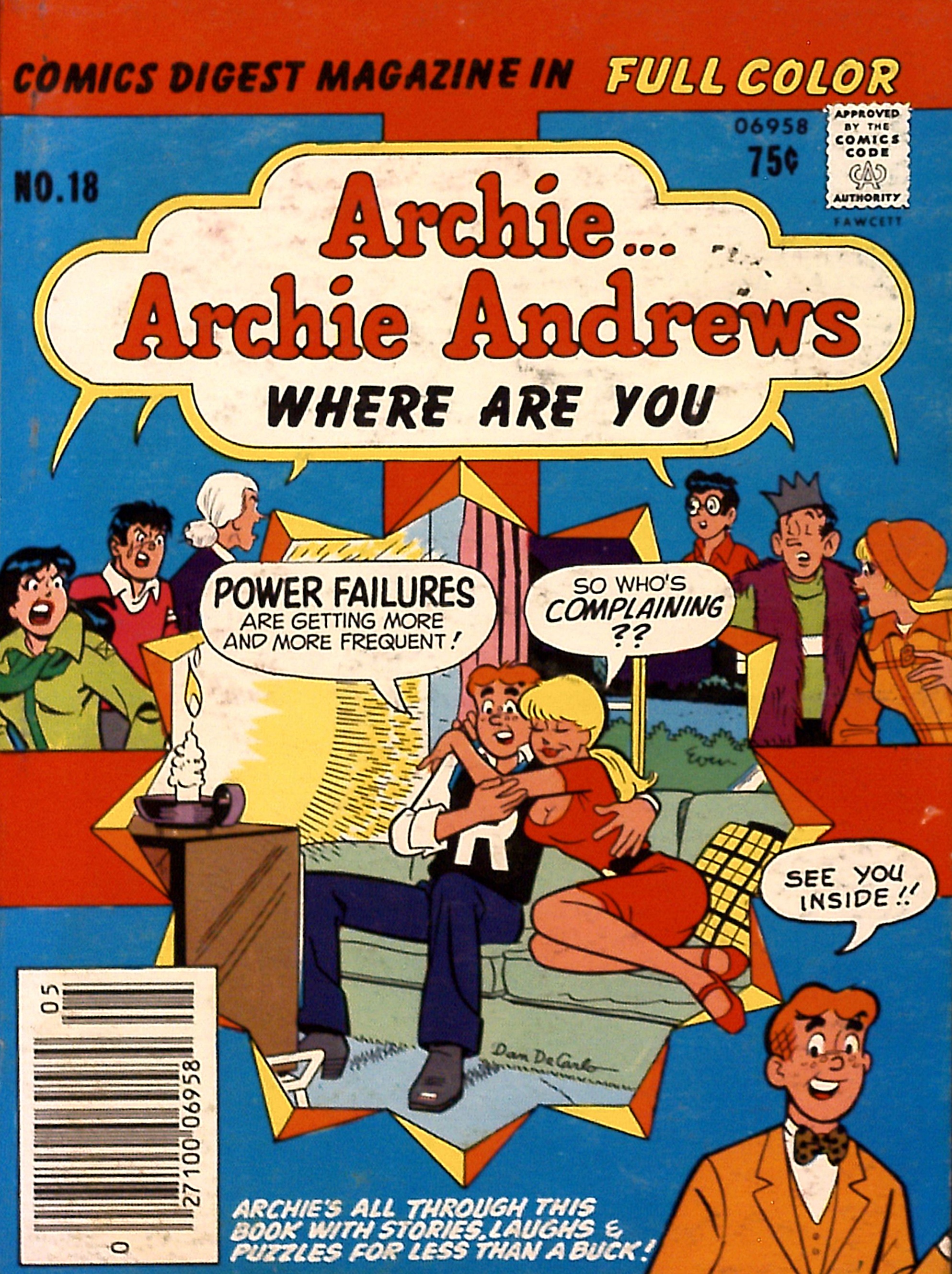 Read online Archie...Archie Andrews, Where Are You? Digest Magazine comic -  Issue #18 - 1