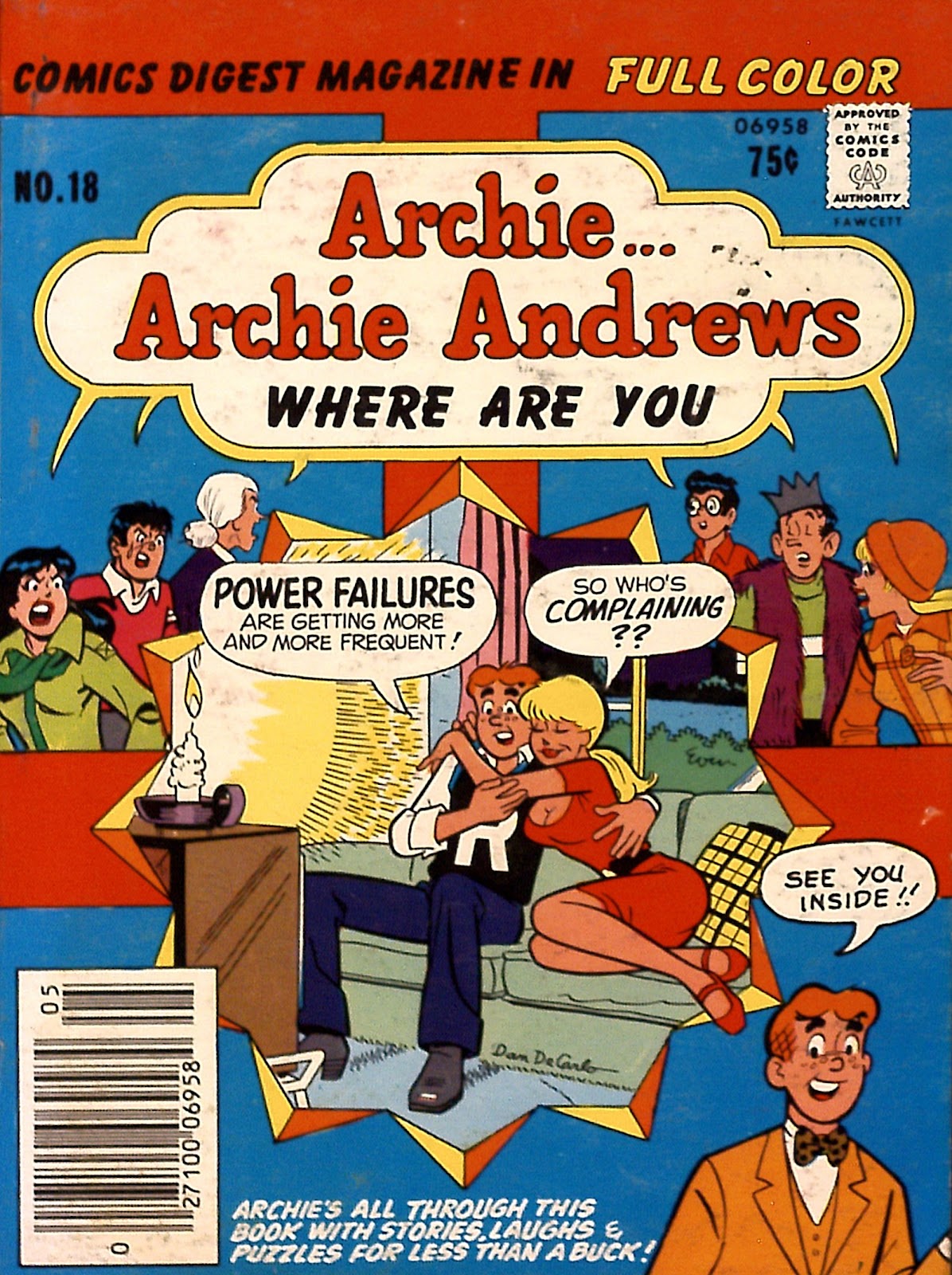 Archie...Archie Andrews, Where Are You? Digest Magazine issue 18 - Page 1