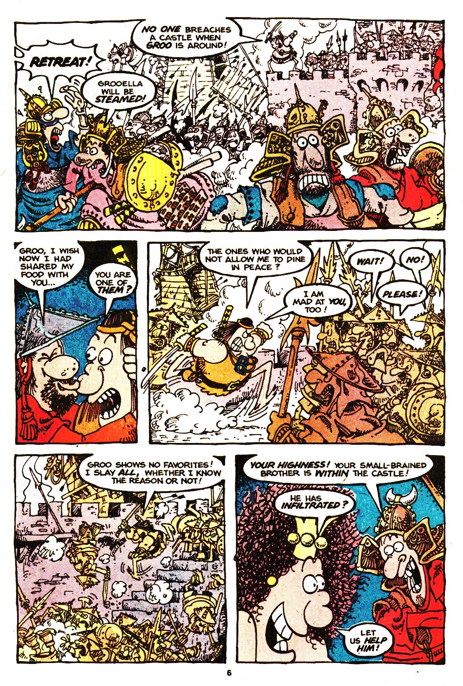 Read online Sergio Aragonés Groo the Wanderer comic -  Issue #20 - 6