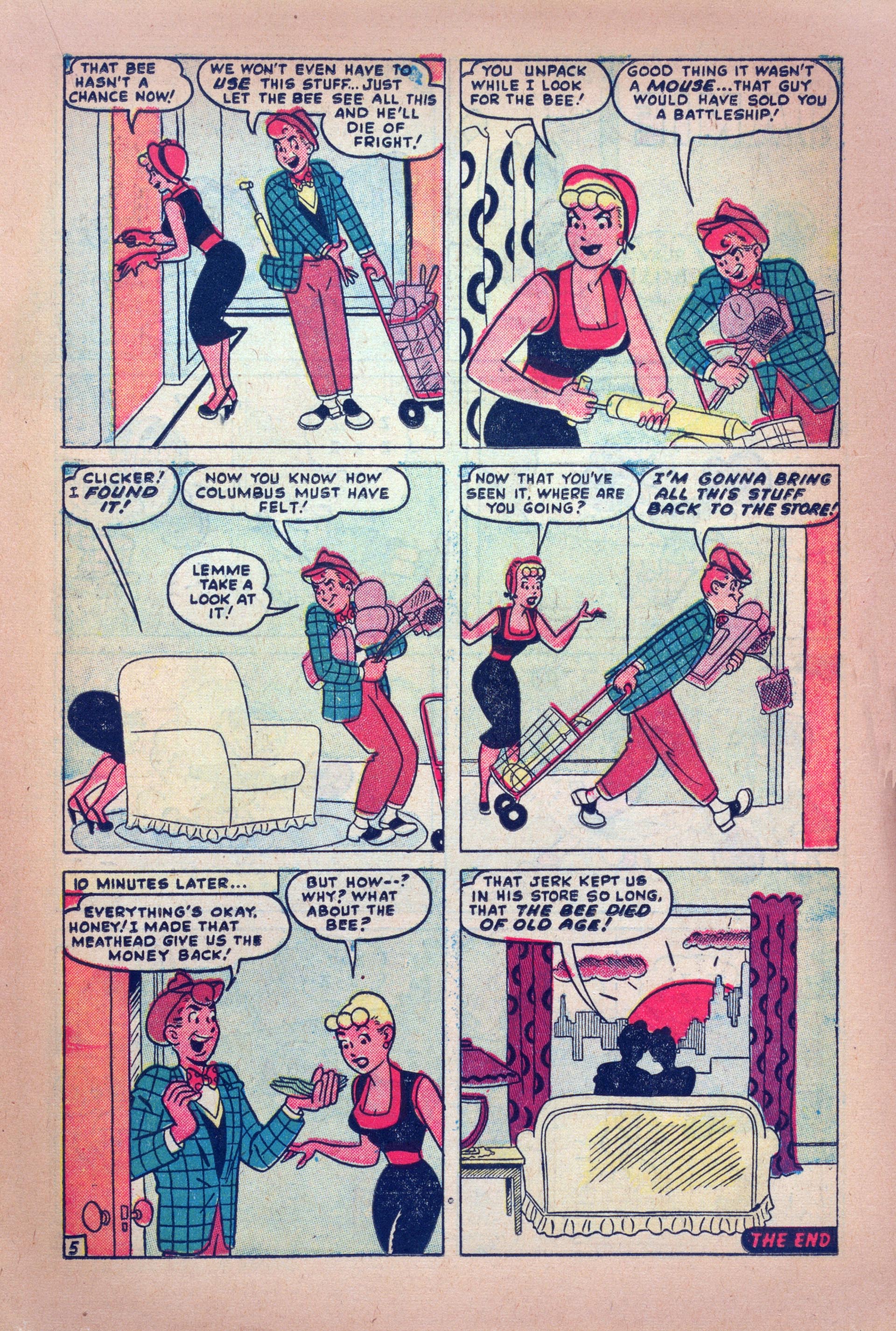 Read online Millie the Model comic -  Issue #25 - 17