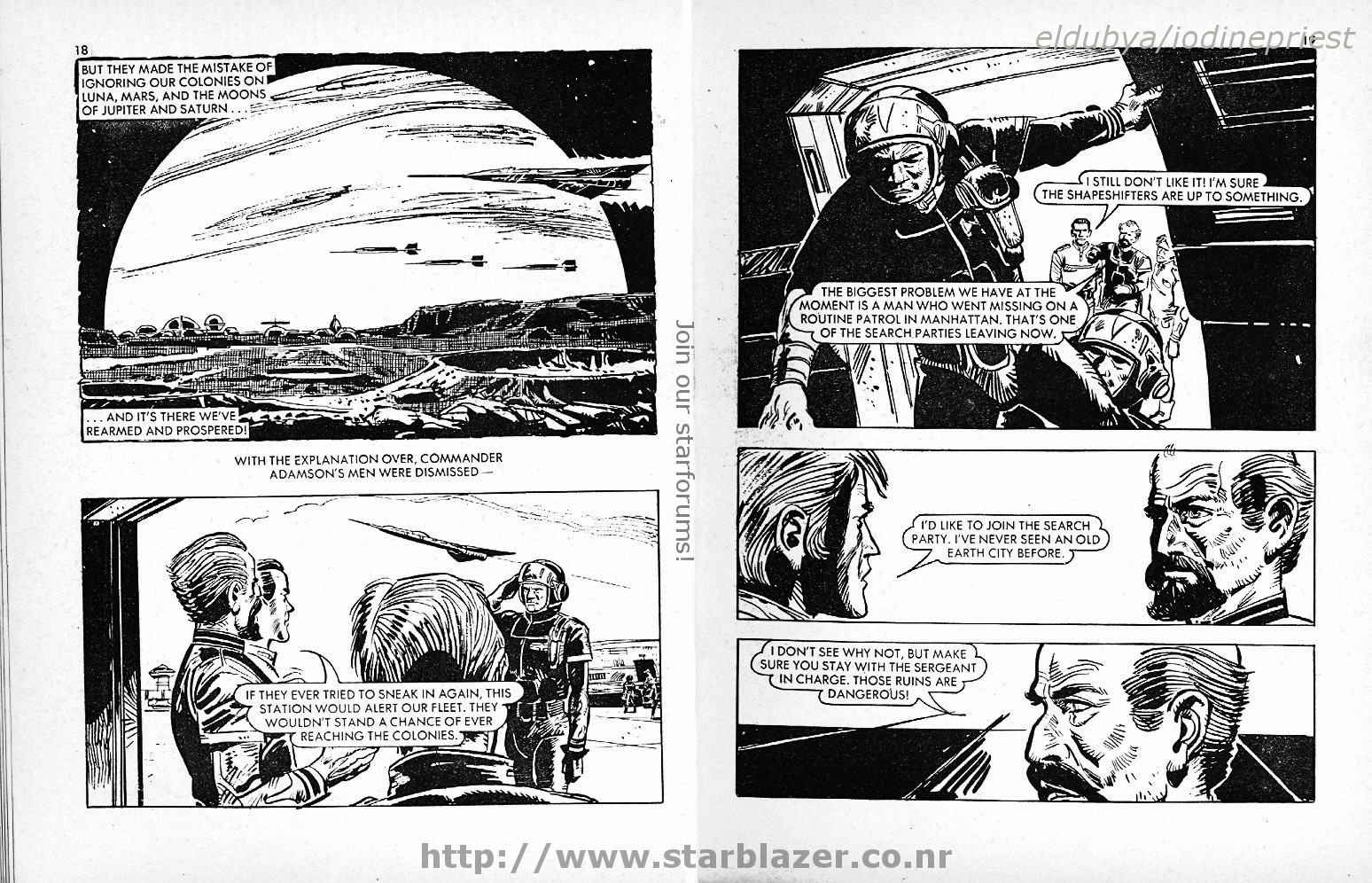 Read online Starblazer comic -  Issue #115 - 11