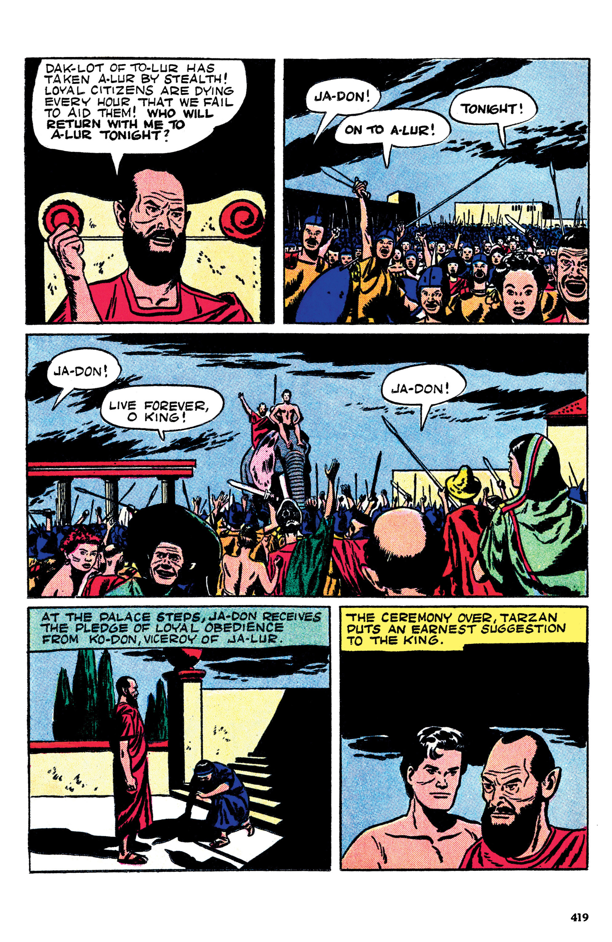 Read online Edgar Rice Burroughs Tarzan: The Jesse Marsh Years Omnibus comic -  Issue # TPB (Part 5) - 21
