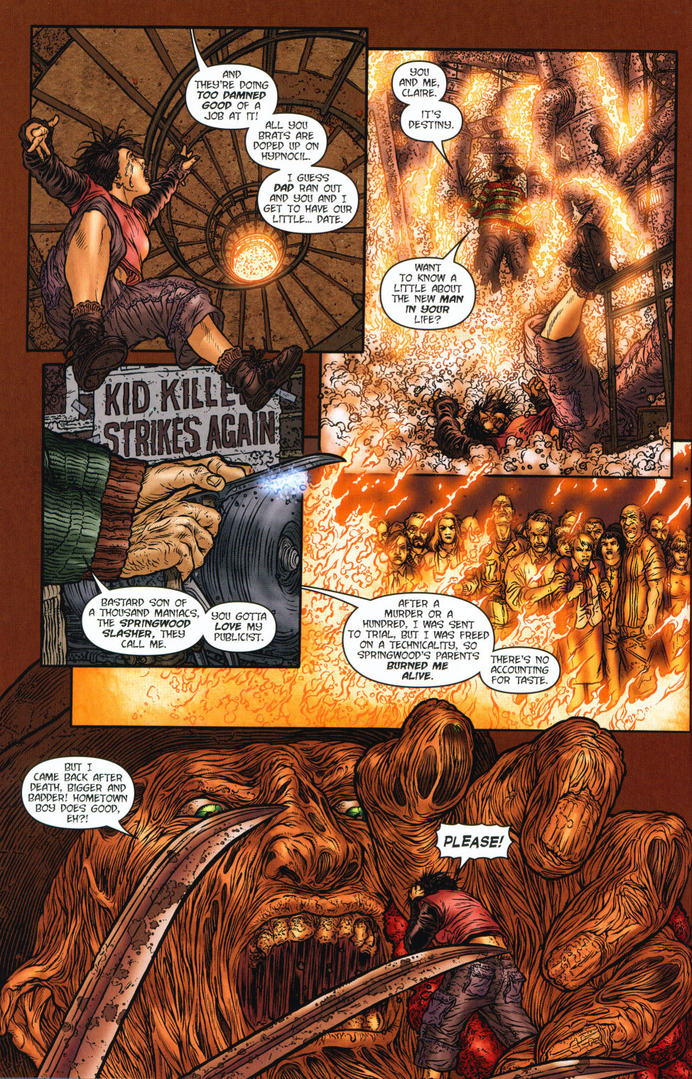 Read online Nightmare on Elm Street: Paranoid comic -  Issue #1 - 11