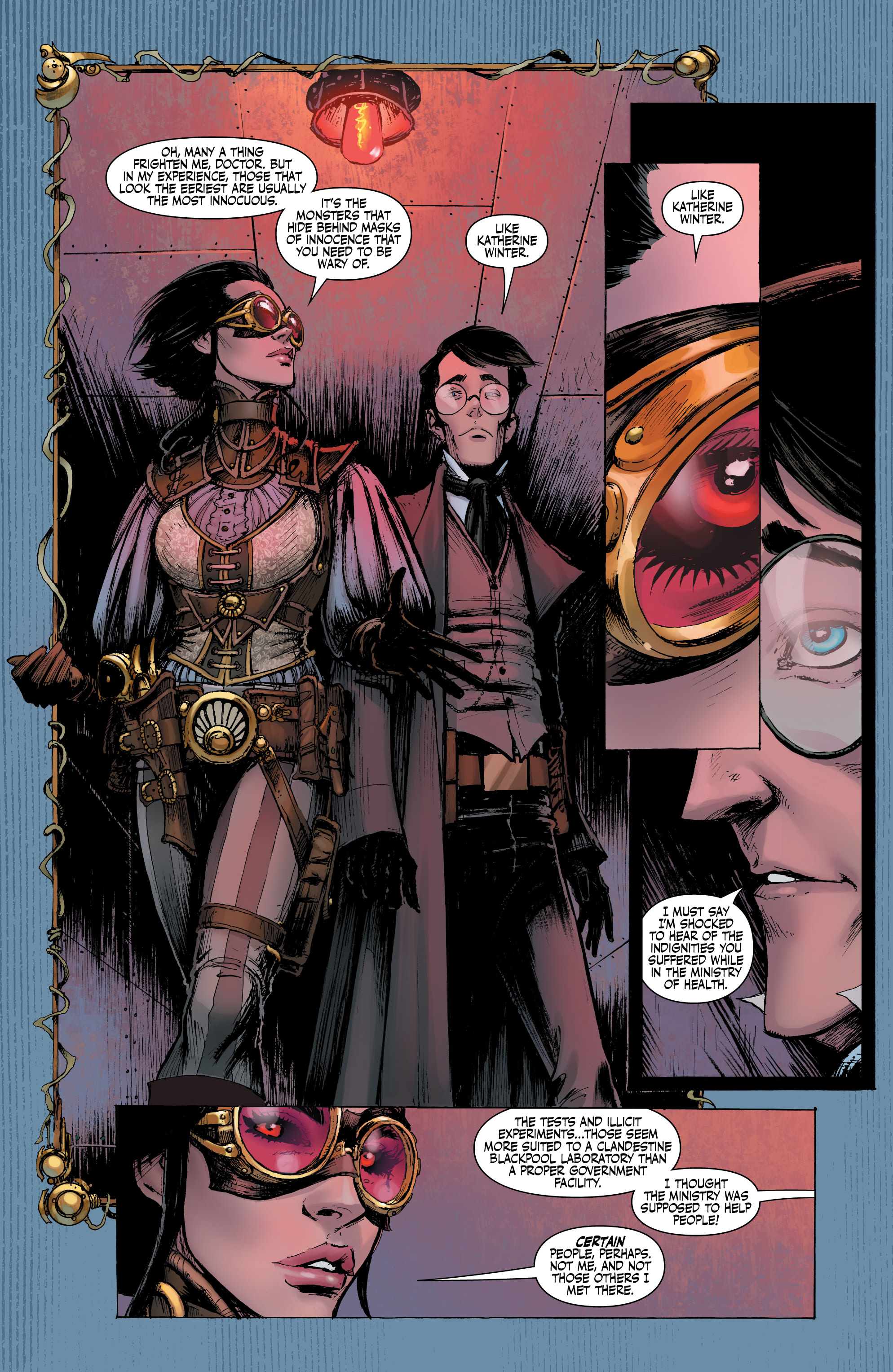 Read online Lady Mechanika: The Monster of The Ministry of Hell comic -  Issue #2 - 12
