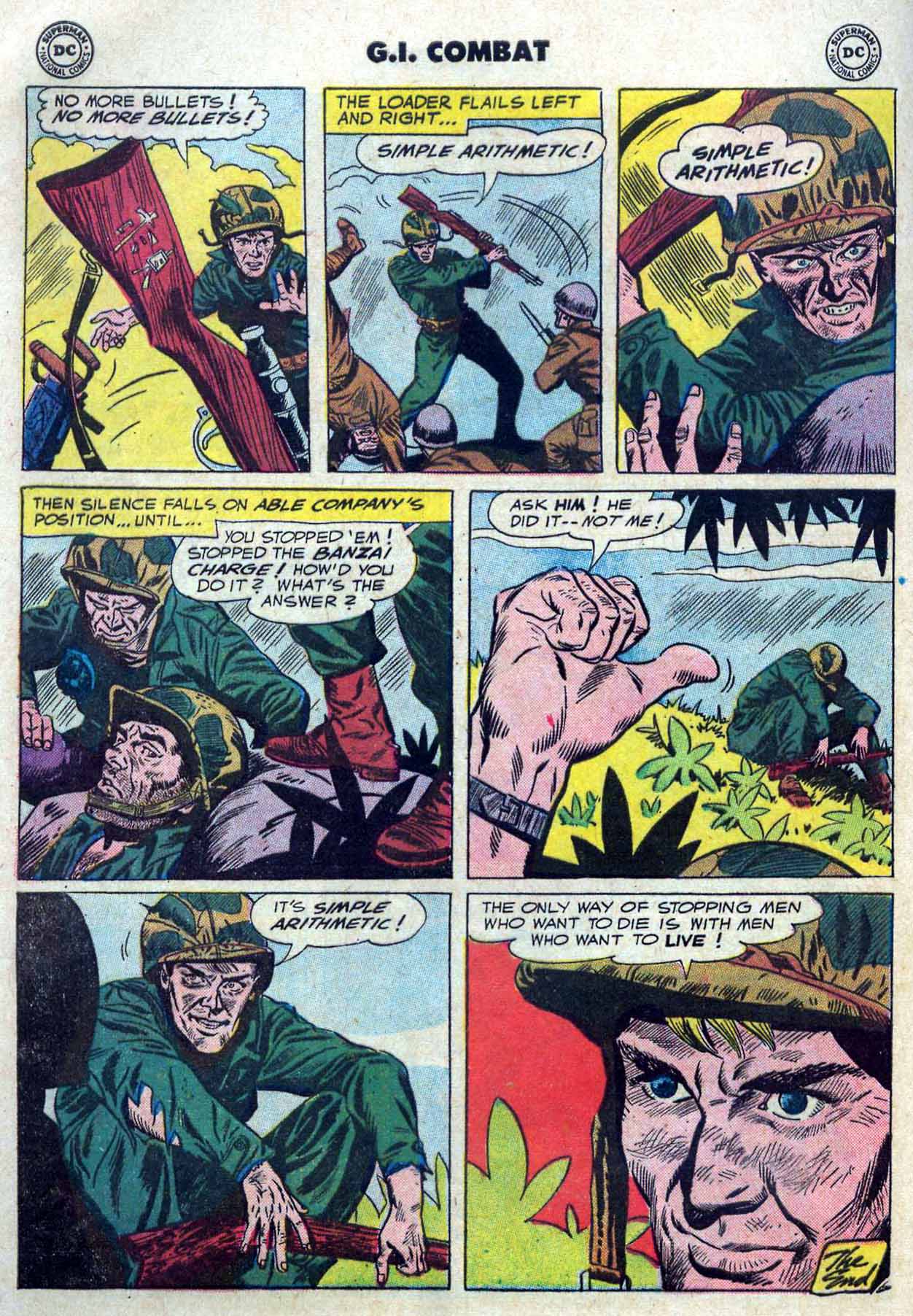 Read online G.I. Combat (1952) comic -  Issue #52 - 32