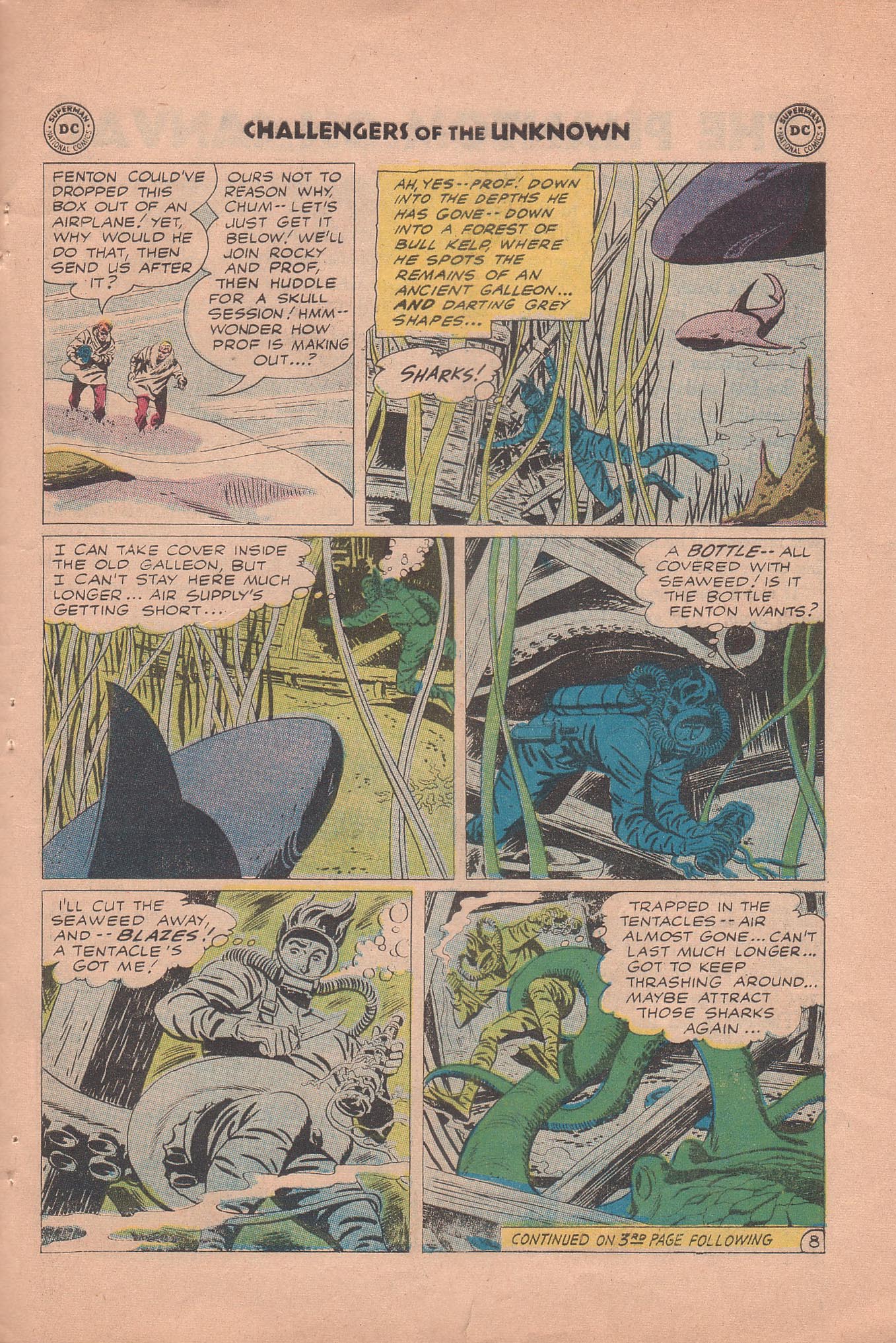 Challengers of the Unknown (1958) Issue #12 #12 - English 25