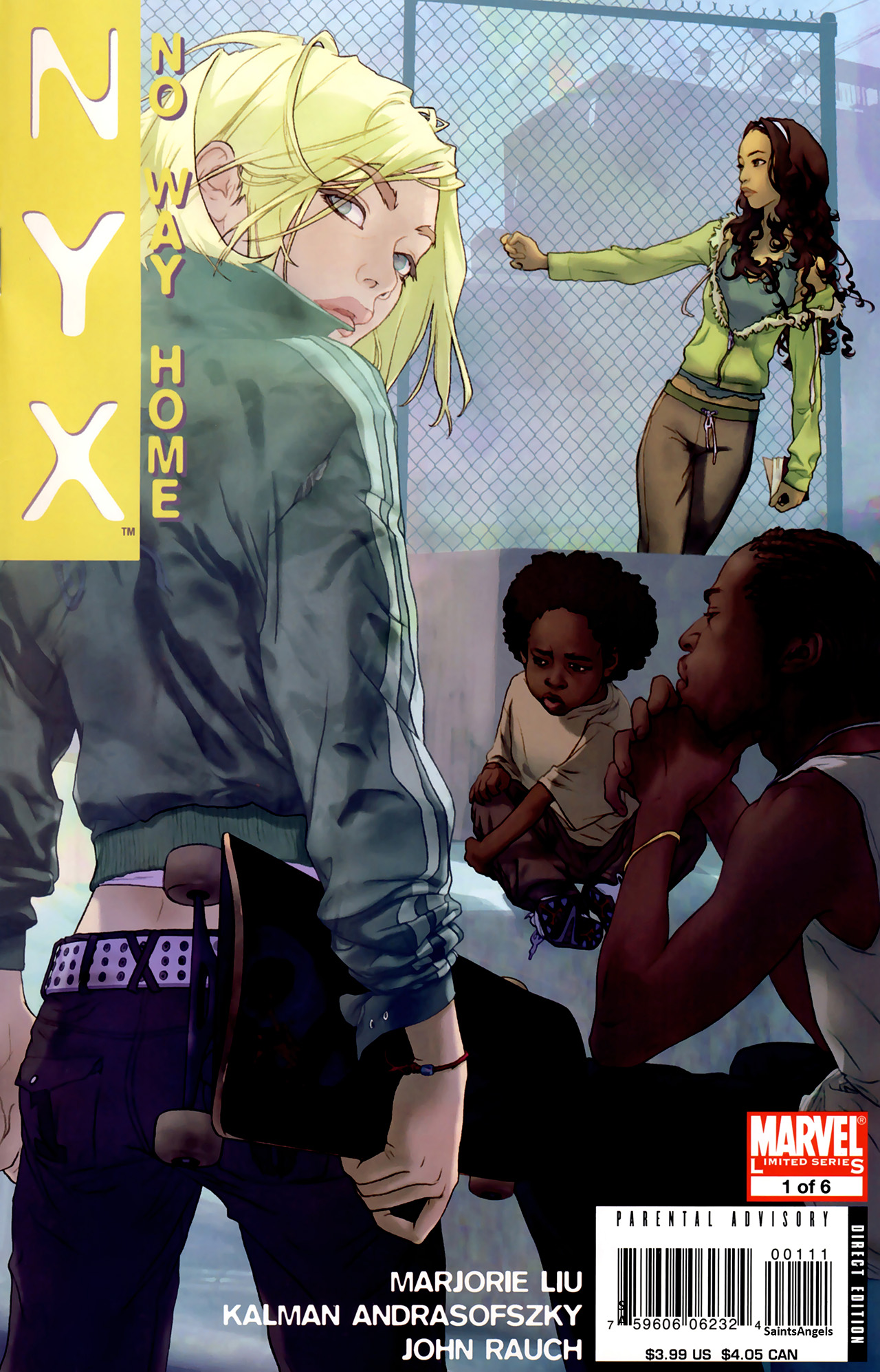 Read online NYX: No Way Home comic -  Issue #1 - 1