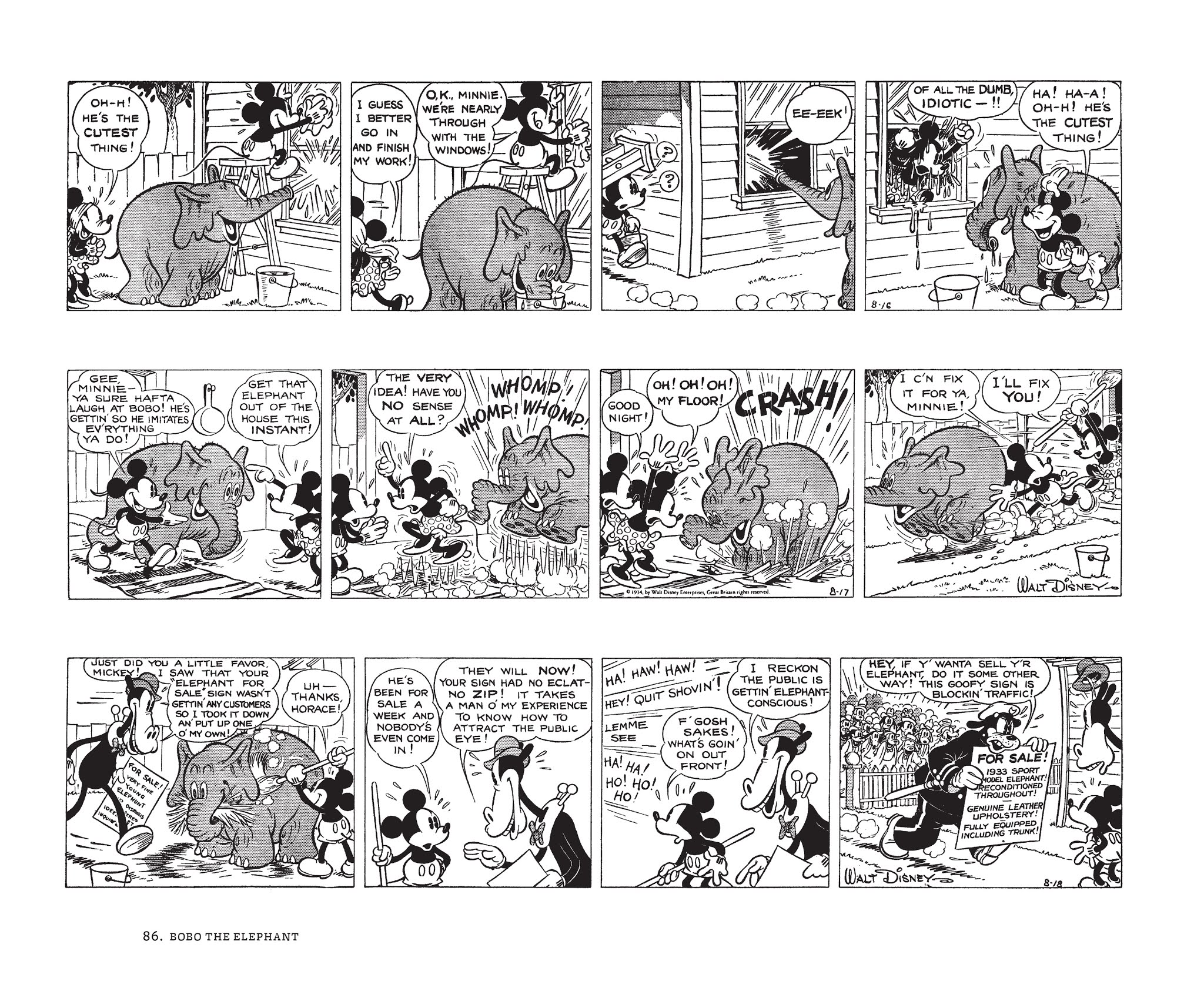 Read online Walt Disney's Mickey Mouse by Floyd Gottfredson comic -  Issue # TPB 3 (Part 1) - 86