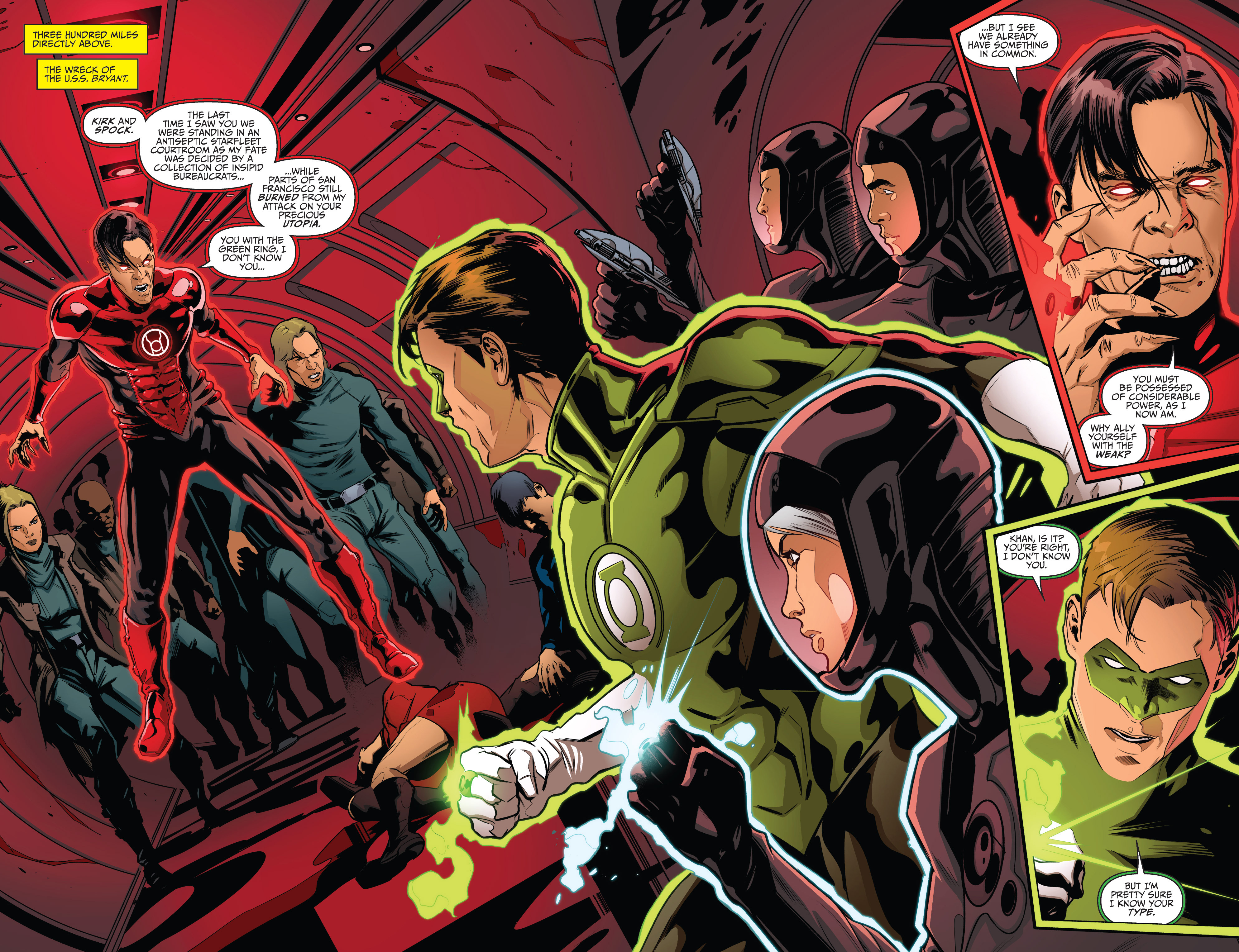 Read online Star Trek/Green Lantern (2016) comic -  Issue #4 - 4
