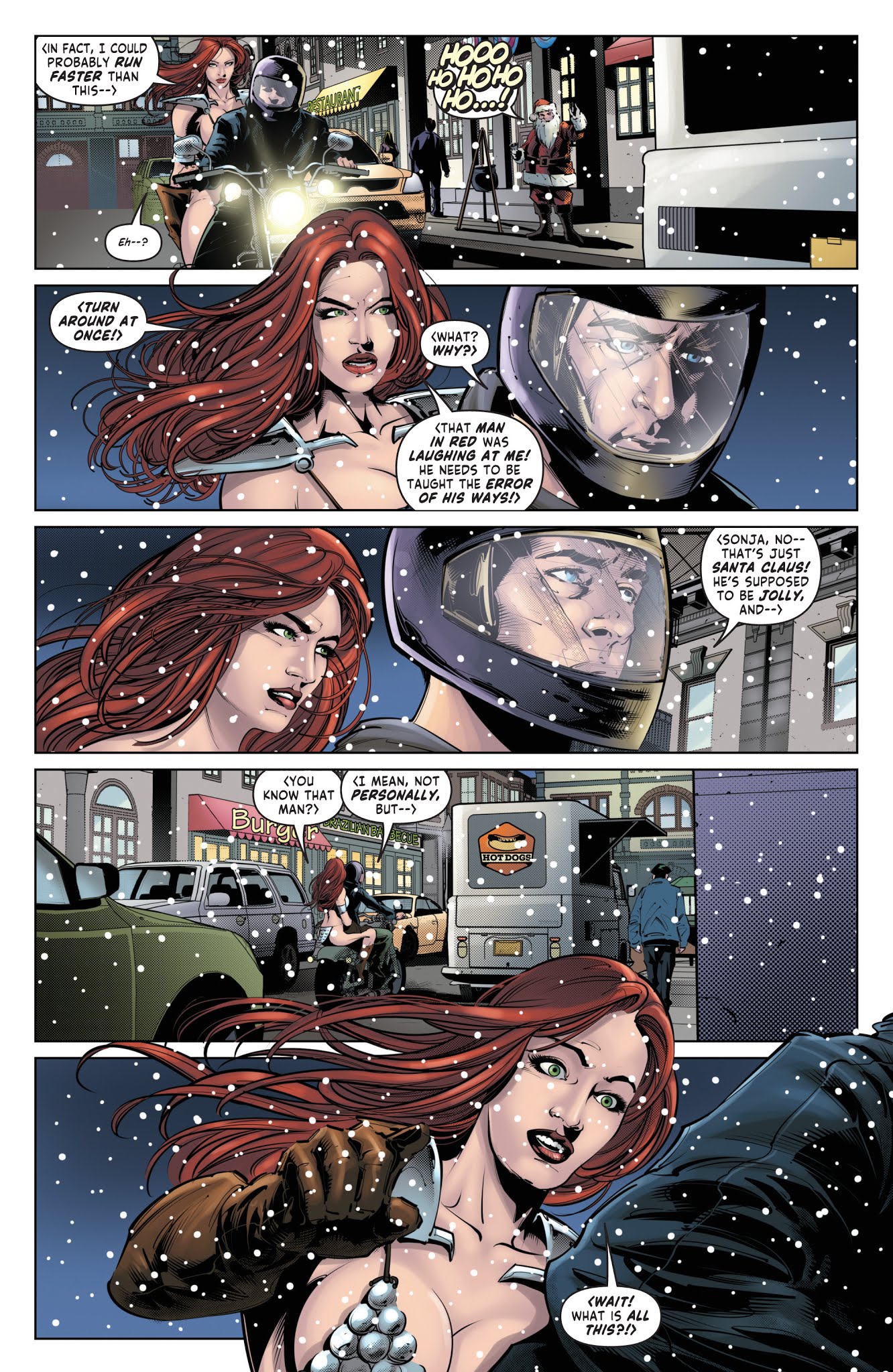 Read online Red Sonja: Holiday Special comic -  Issue # Full - 7