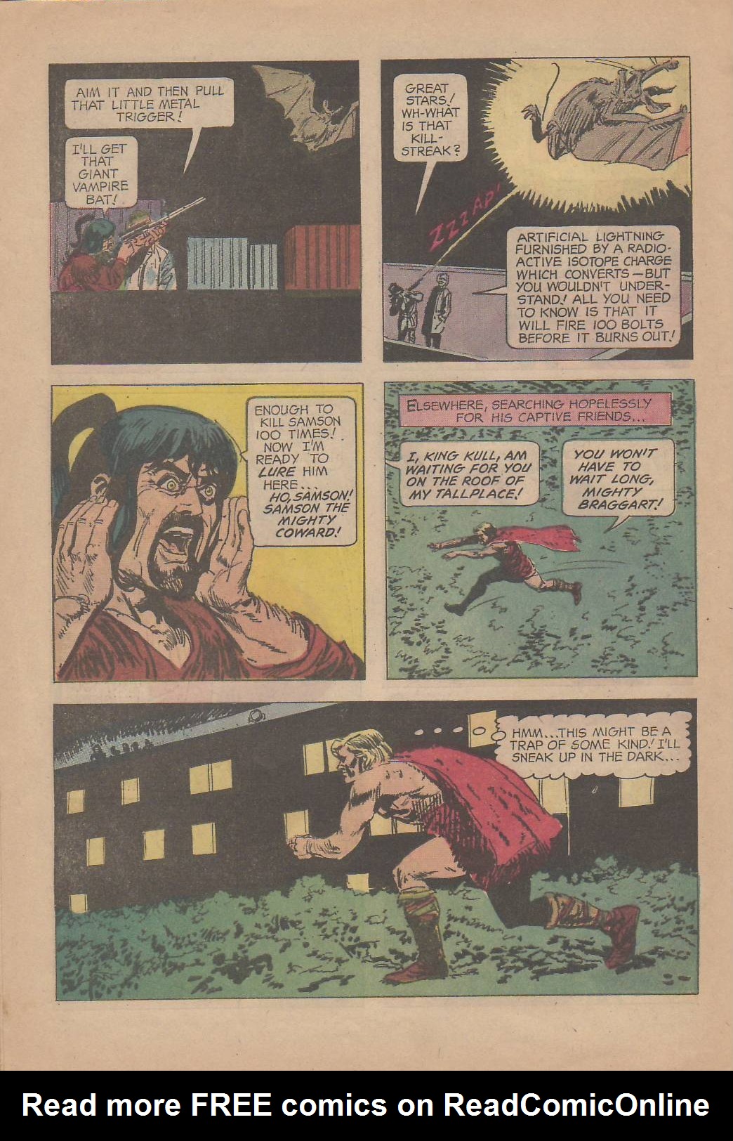 Read online Mighty Samson (1964) comic -  Issue #10 - 28