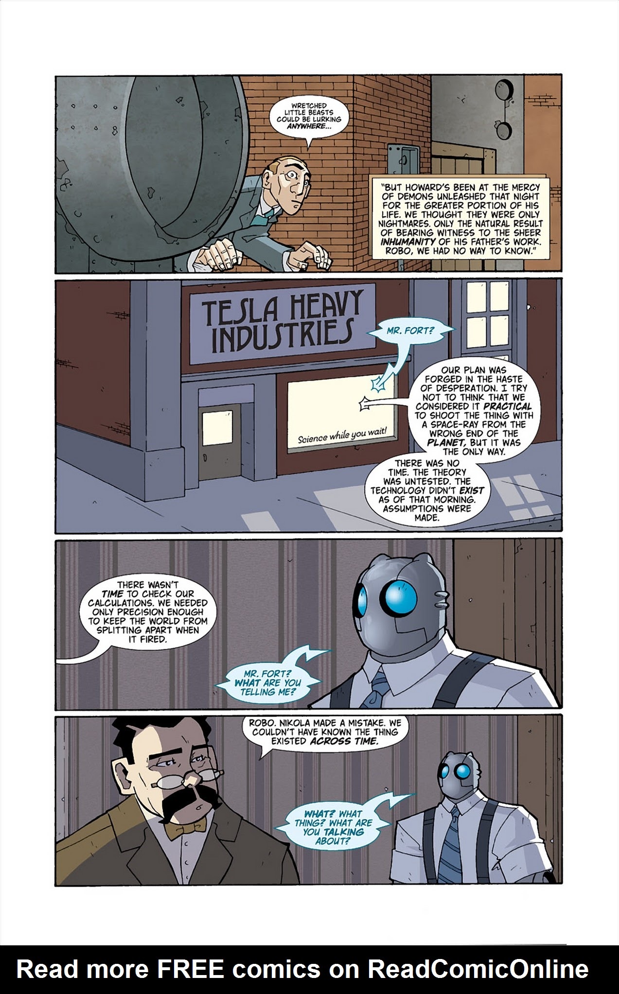 Read online Atomic Robo and the Shadow From Beyond Time comic -  Issue #1 - 16