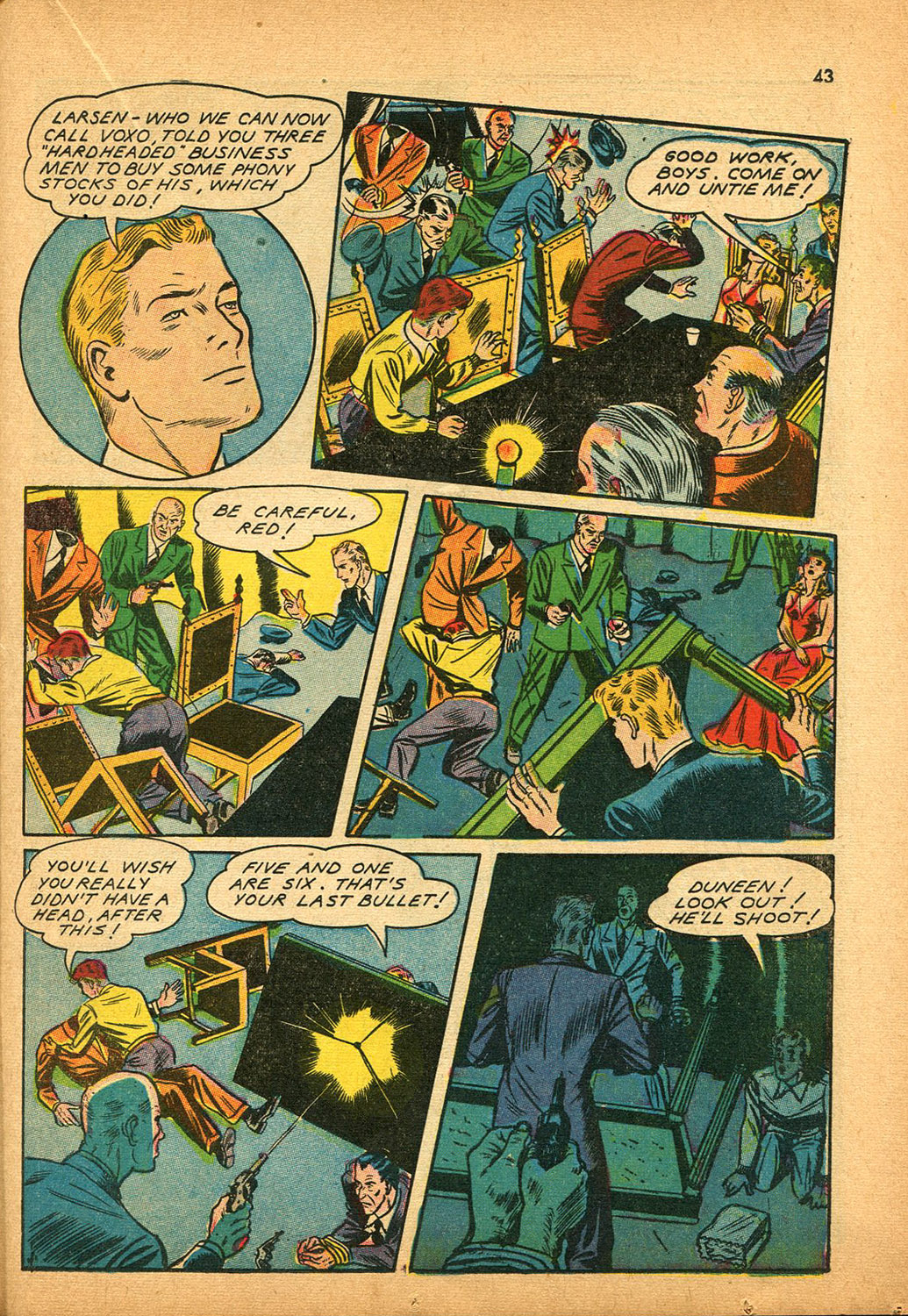 Read online Super-Magician Comics comic -  Issue #9 - 42