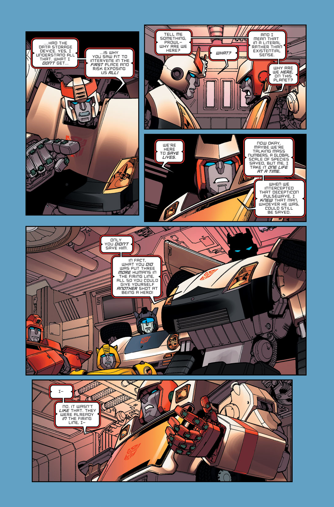 Read online The Transformers: Infiltration comic -  Issue #3 - 9
