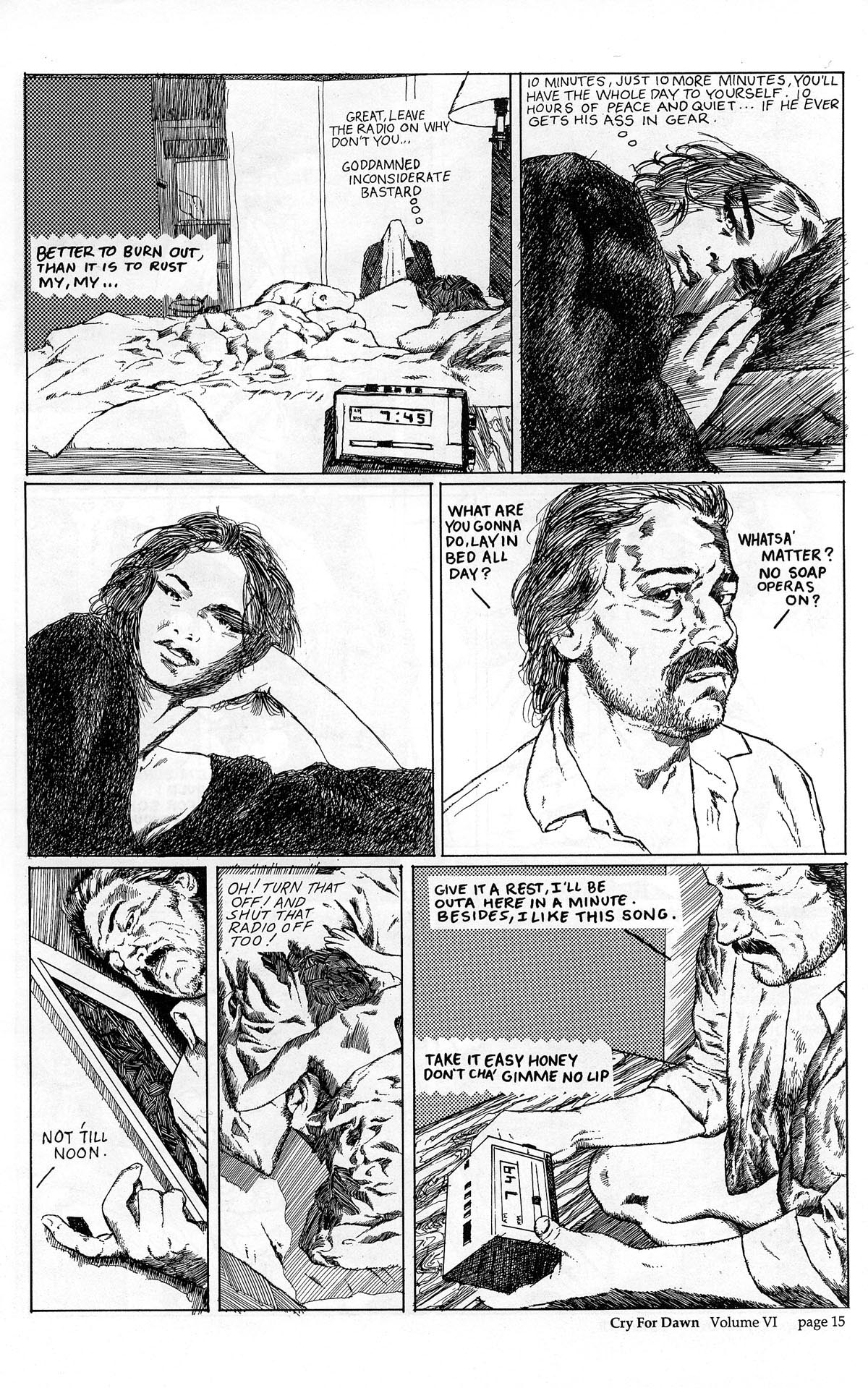 Read online Cry for Dawn comic -  Issue #6 - 17