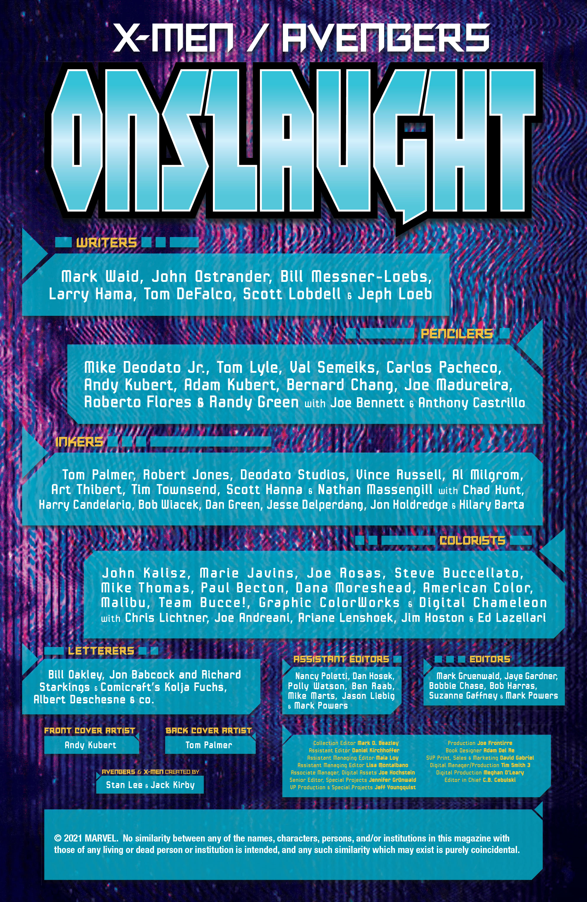 Read online X-Men/Avengers: Onslaught comic -  Issue # TPB 3 (Part 1) - 3