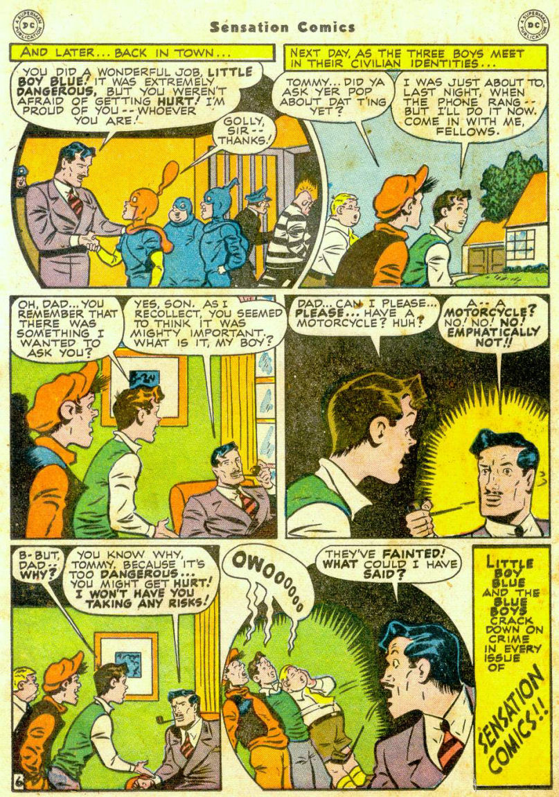 Read online Sensation (Mystery) Comics comic -  Issue #65 - 21