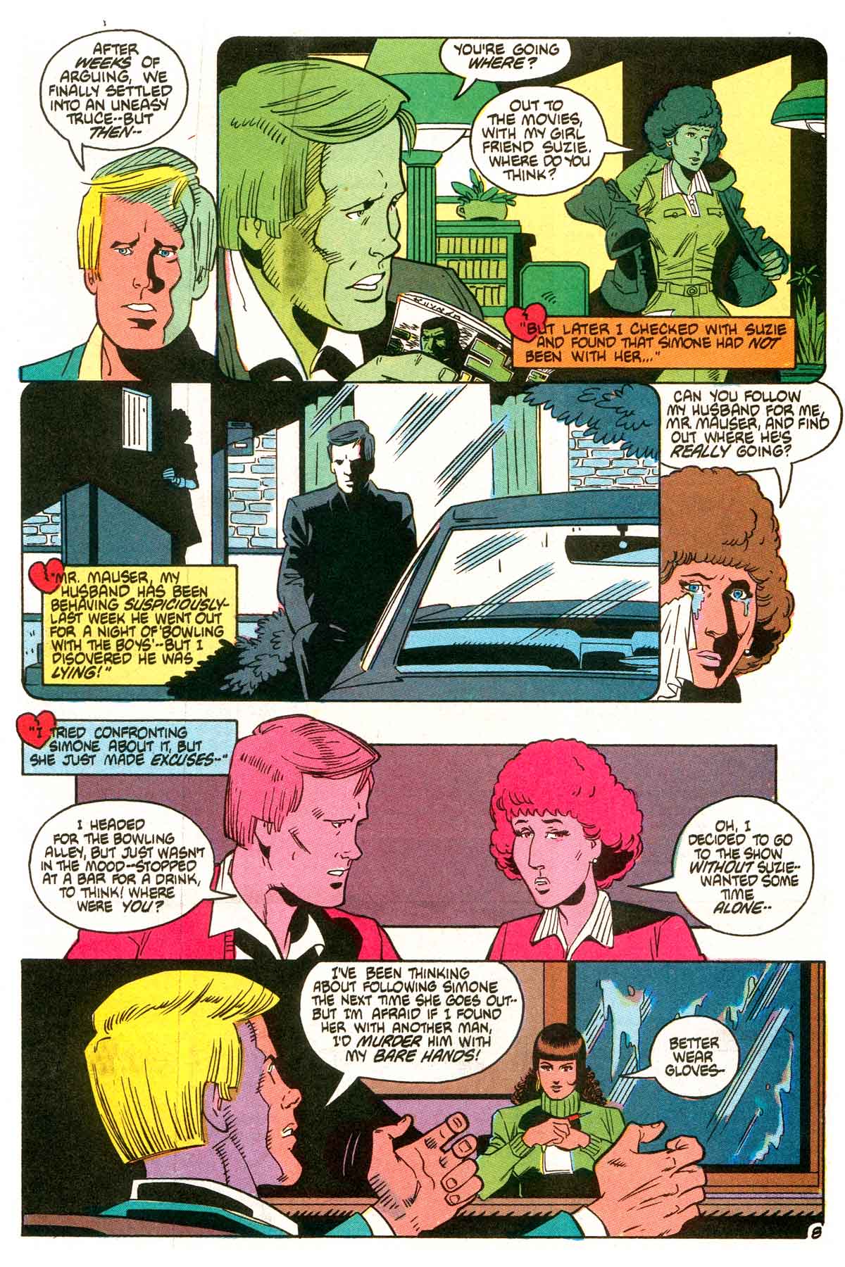 Read online The P.I.'s: Michael Mauser and Ms. Tree comic -  Issue #1 - 10